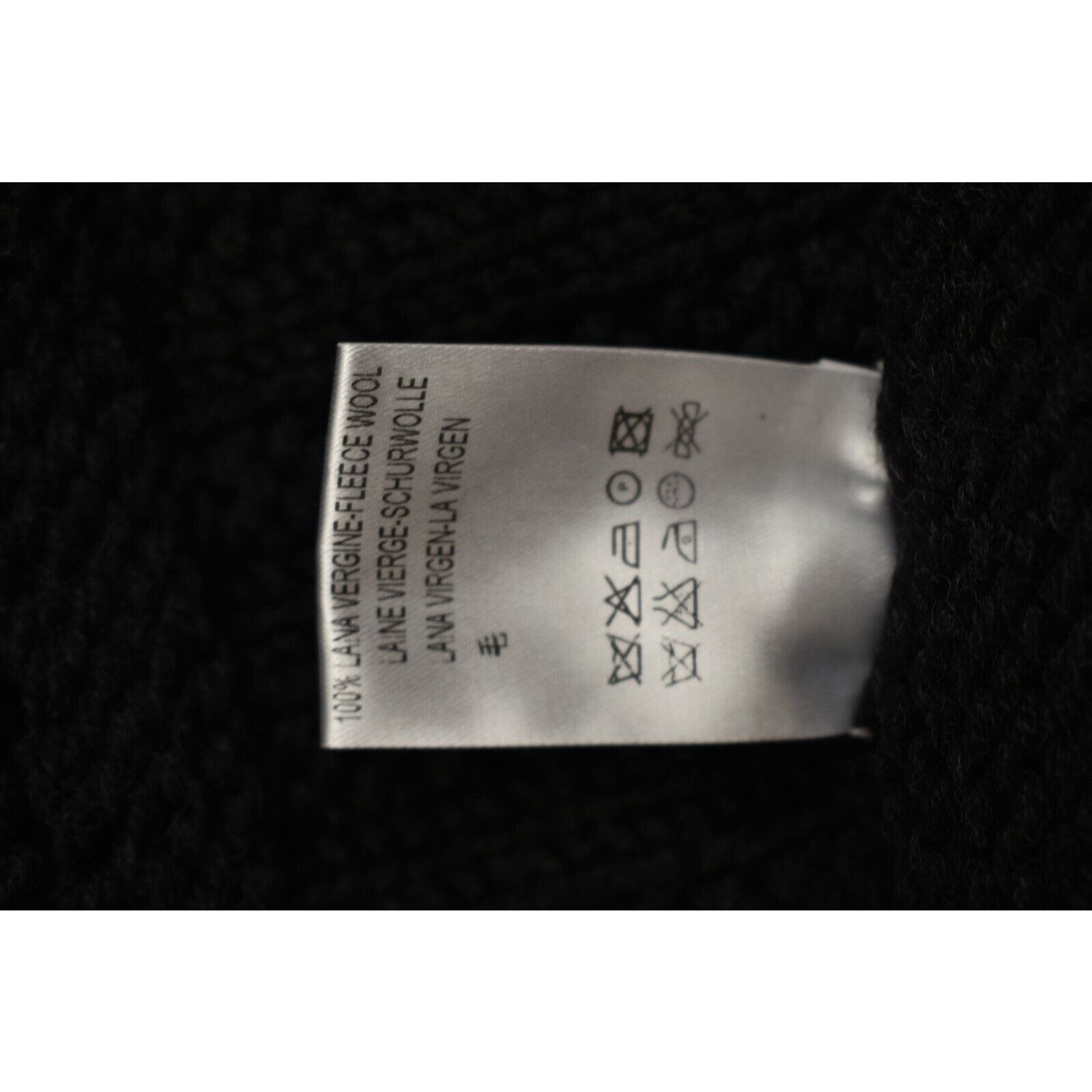 Valentino VALENTINO BLACK WOOL KNIT SWEATER LONG CARDIGAN COAT M IT Size M / US 6-8 / IT 42-44 - 12 Thumbnail