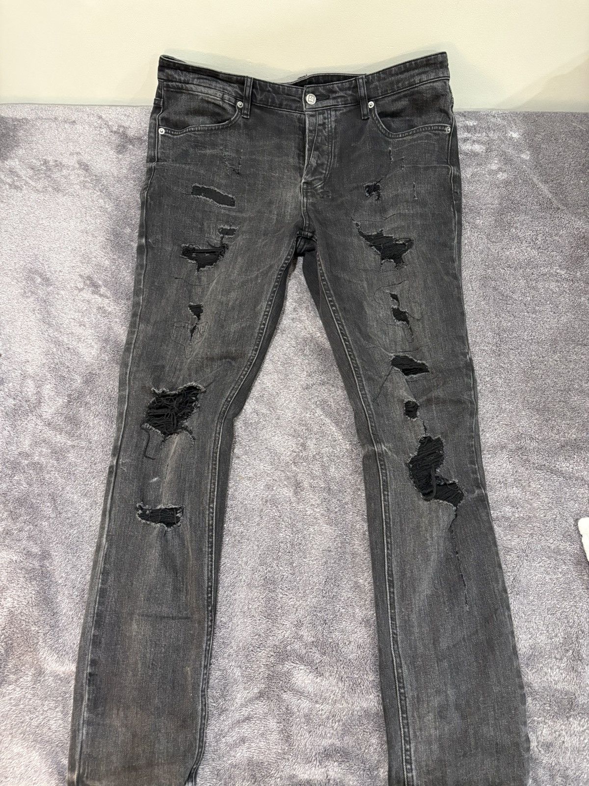 Ksubi Van Winkle Black Dynamite Trash Ksubi Jeans Size US 36 / EU 52 - 1 Thumbnail