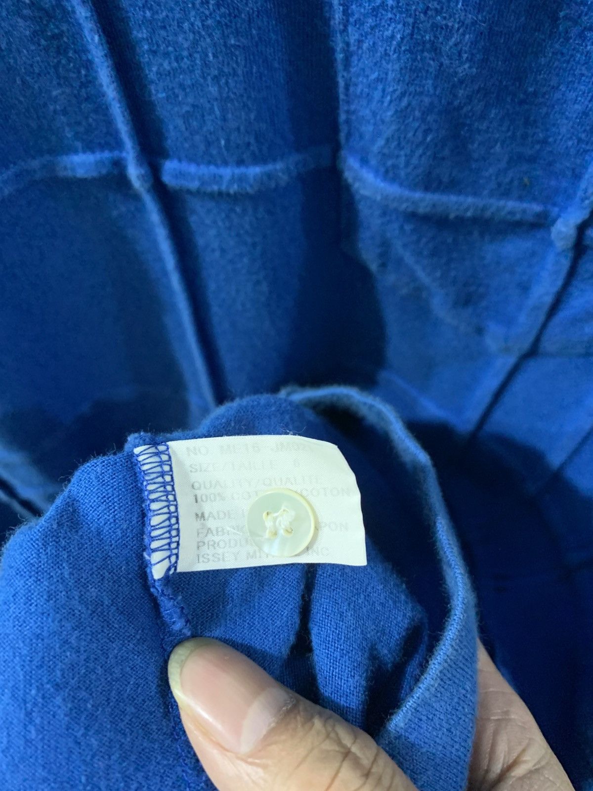 Issey Miyake 1990s Issey Miyake Polo Shirt Size US L / EU 52-54 / 3 - 4 Thumbnail