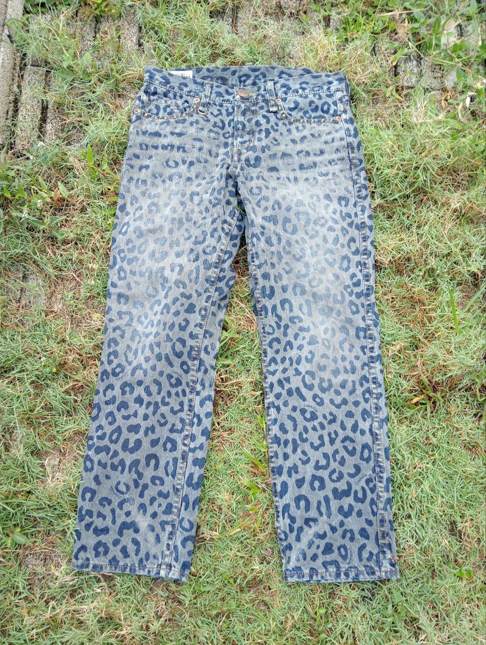 Japanese Brand Vintage CoAndLu Japan Leopard Jeans Size US 28 / EU 44 - 1 Thumbnail