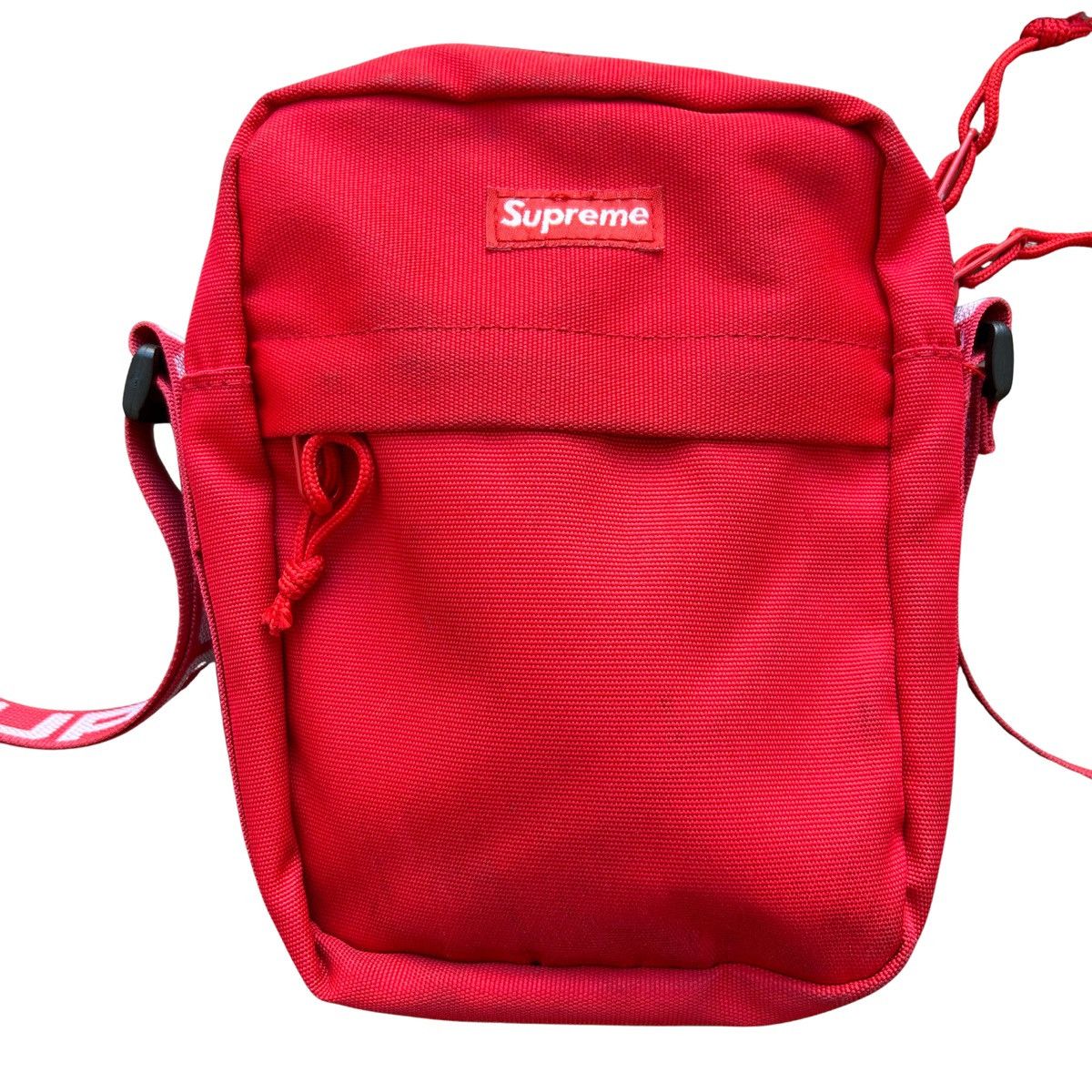Supreme Supreme Box Logo Red Shoulder Bag SS18 Size ONE SIZE - 2 Thumbnail