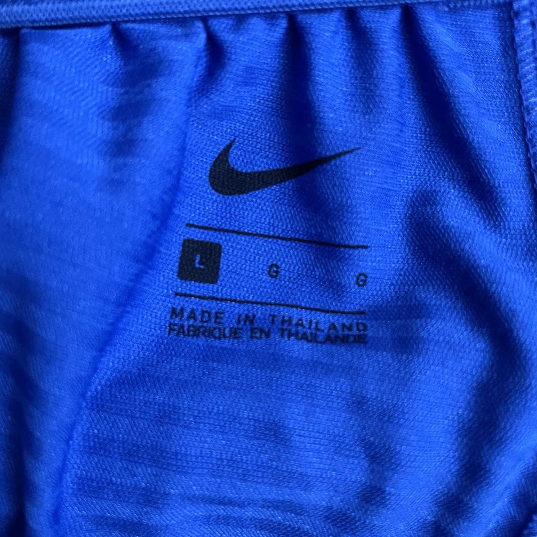 Nike Nike blue athletic drawstring stretchy shorts Mens Size L Size US 33 - 4 Thumbnail
