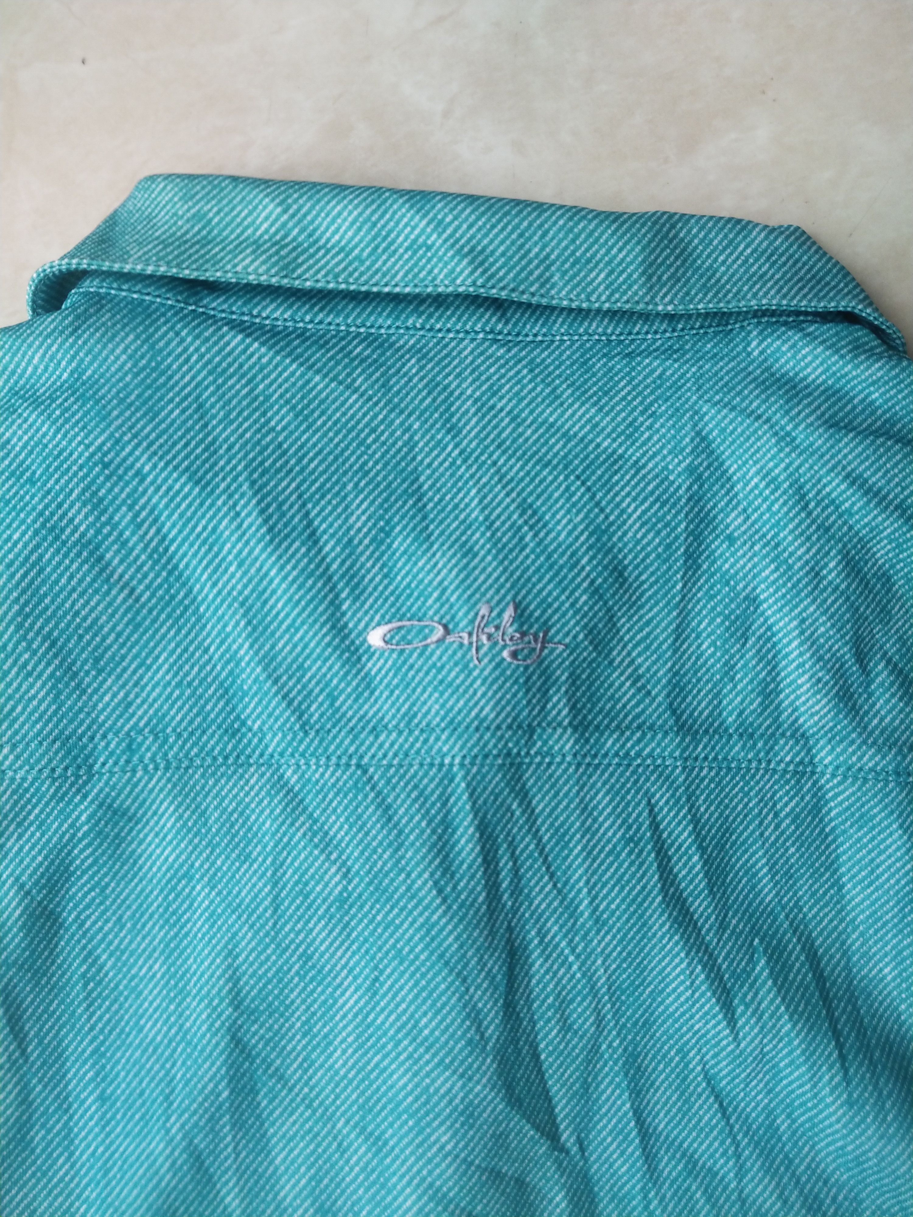 Oakley Oakley Archive Script Logo Long Sleeve Tech Polo Shirt Japan Size L / US 10 / IT 46 - 5 Thumbnail