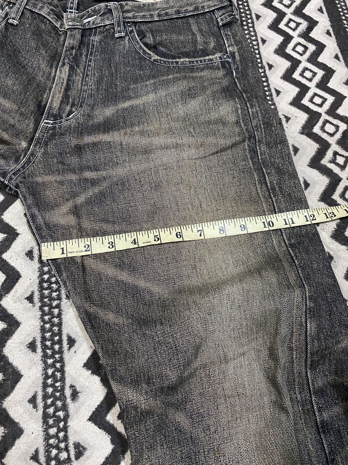 Designer × Japanese Brand Vintage Xescape Jeans Selvedge Size US 34 / EU 50 - 6 Thumbnail