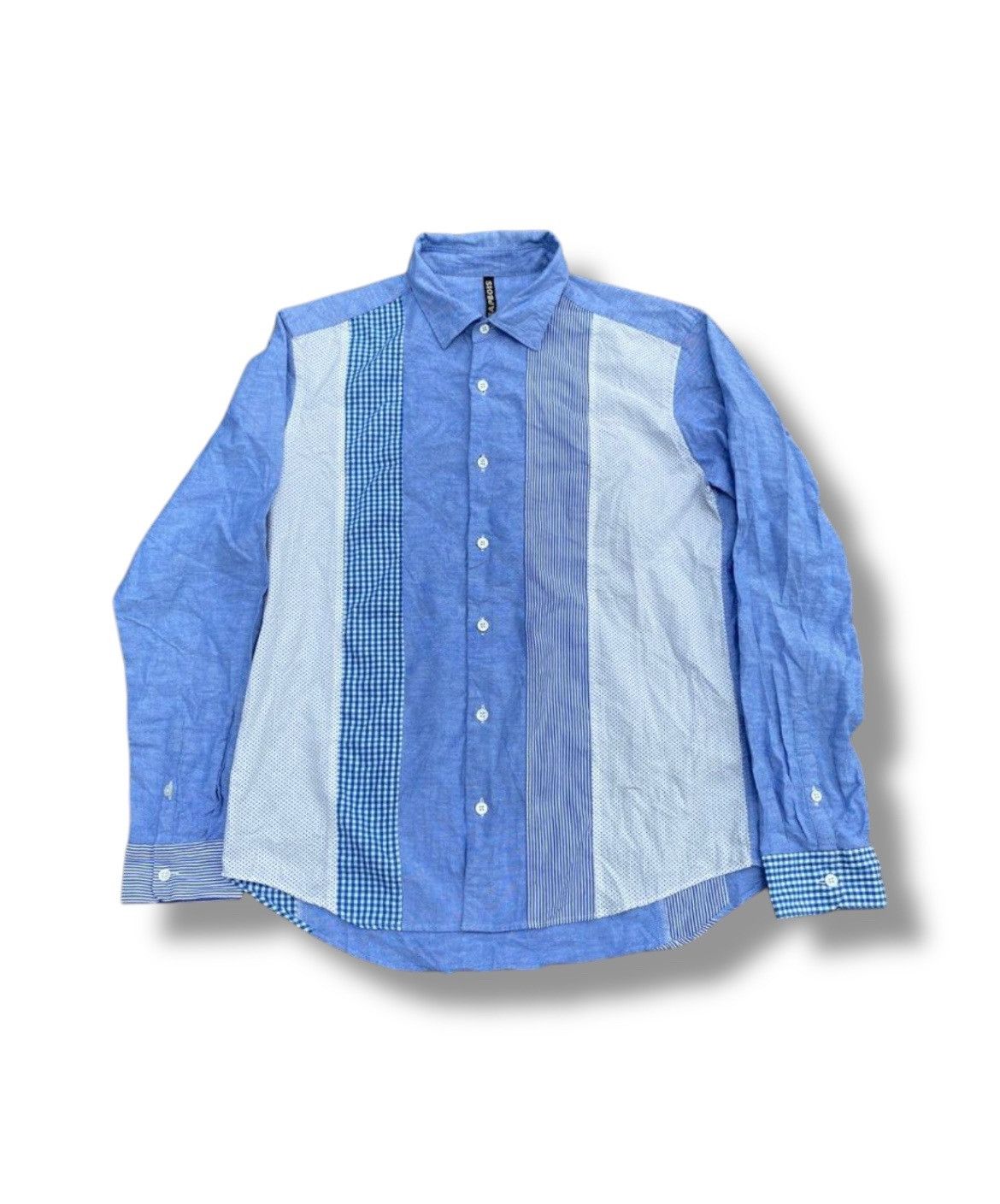 Frapbois × Issey Miyake × Ne-Net Frapbois Issey Miyake Button Up shirt Size US M / EU 48-50 / 2 - 1 Thumbnail