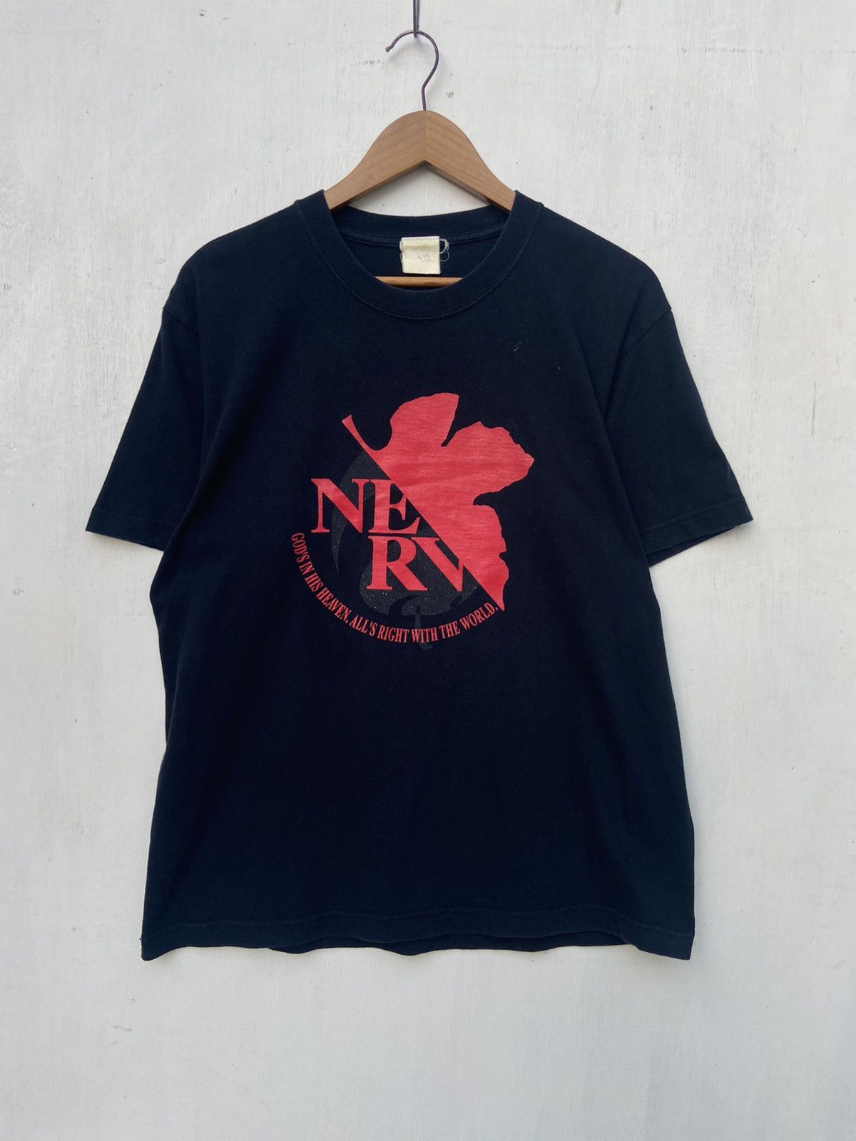 Anime 🔥 NERV t shirt Evangelion t shirt Size US M / EU 48-50 / 2 - 2 Thumbnail