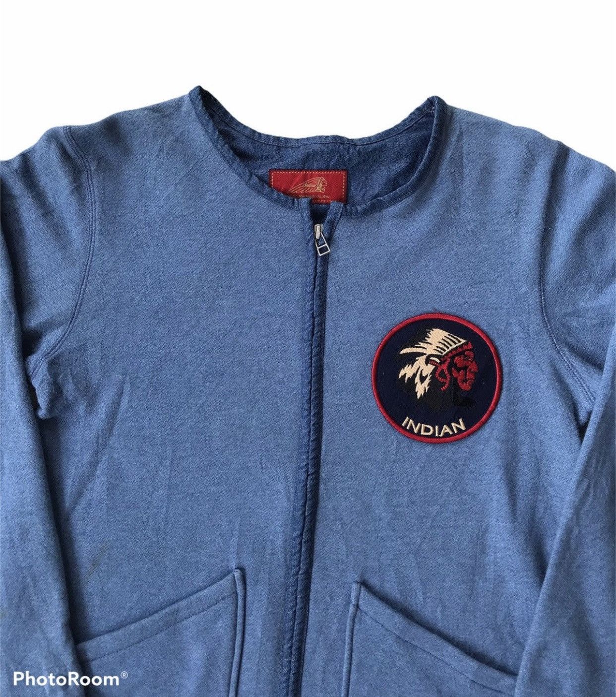 Indian Motorcycle 💥Japanese Indiana Motercycles Jacket Size M / US 6-8 / IT 42-44 - 4 Thumbnail