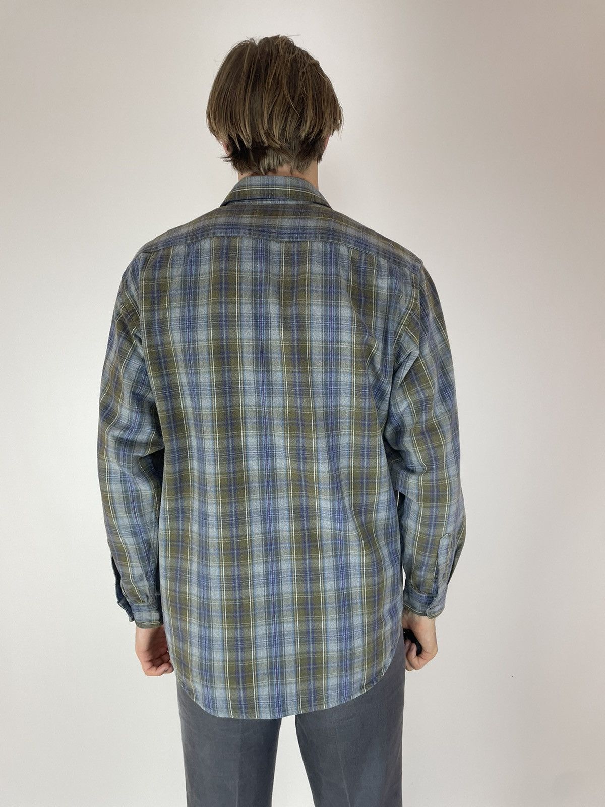 Polo Ralph Lauren × Vintage Ralph Lauren Polo Jeans Co. Plaid shirt long sleeve Large Size US L / EU 52-54 / 3 - 6 Thumbnail