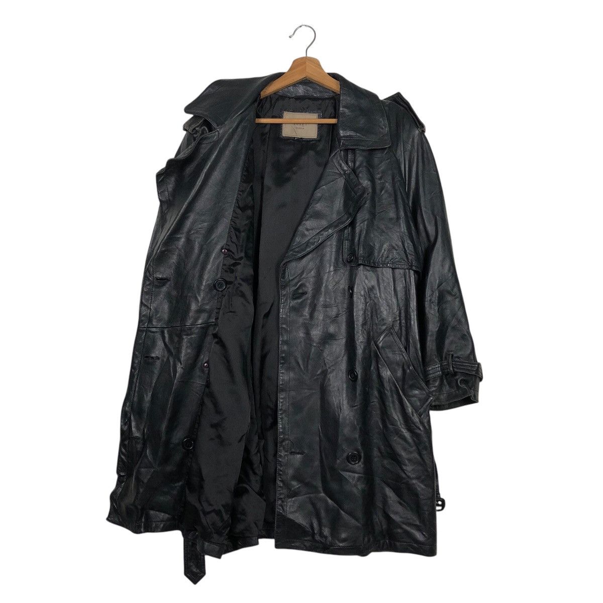 Japanese Brand 📌Vintage Leather Jacket Felgi Donna Blanket Issey Miyake Size US M / EU 48-50 / 2 - 12 Thumbnail