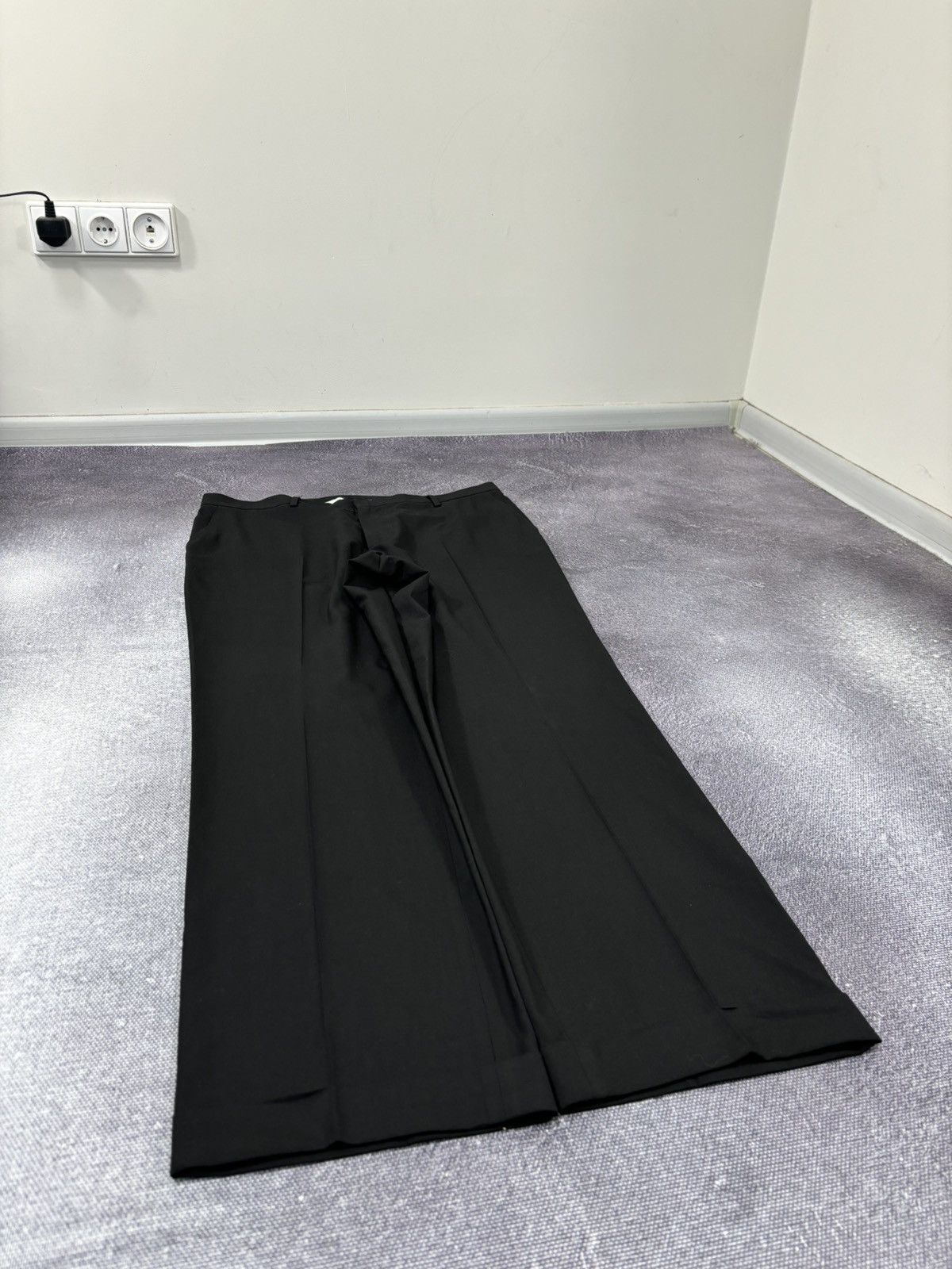 Versace Jeans Couture Versace Jeans Couture Men’s Black Relaxed Fit Dress Pants Size US 38 / EU 54 - 3 Thumbnail