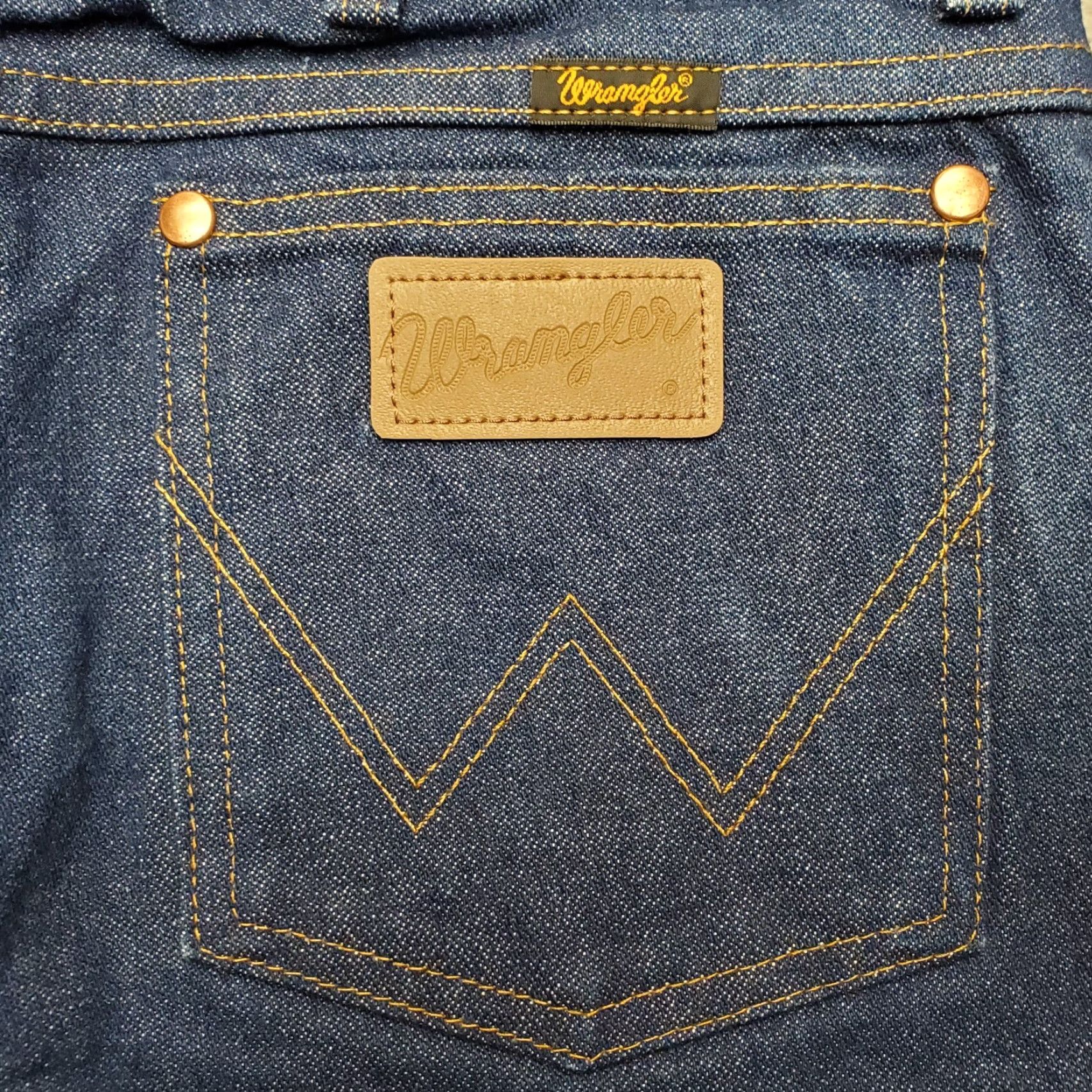 Wrangler Wrangler Jeans Mens 33x31 Blue Denim Cowboy Western Ranch Rodeo Pants 936DEN Jeans Mens 33 Blue Denim Cowboy Western Ranch Rodeo 90s USA Mens Size US 33 - 3 Thumbnail