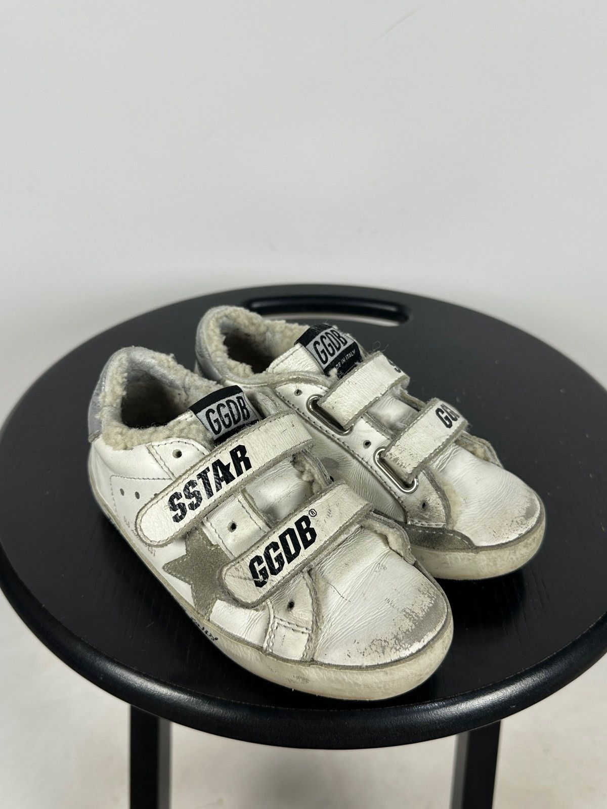 Golden Goose Kids Golden Goose GGDB Superstar Leather Sneakers Size US 4 / IT 34 - 3 Thumbnail