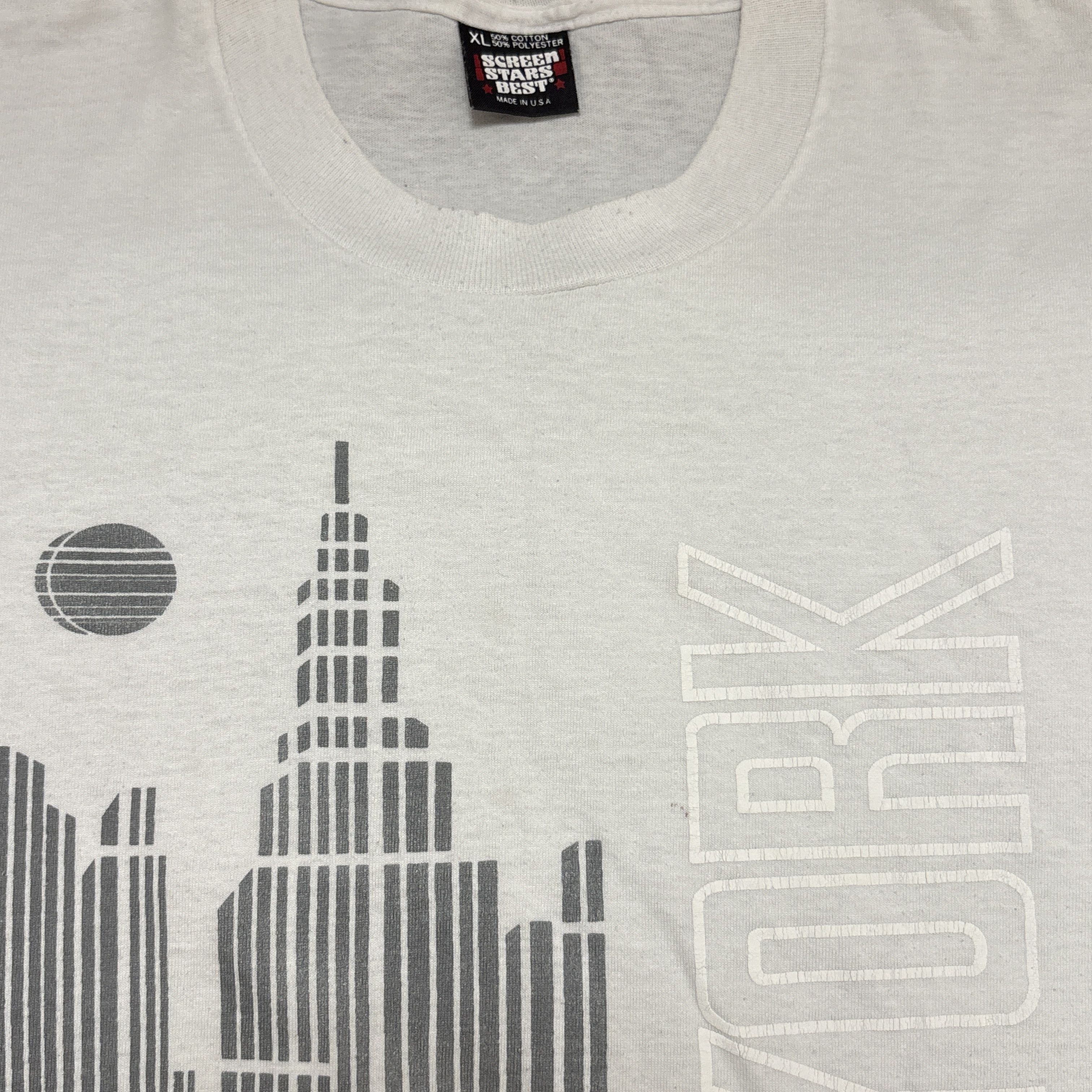 Vintage Vintage New York City Shirt NYC 90s Single Stitch Art Tee Size US XL / EU 56 / 4 - 6 Thumbnail