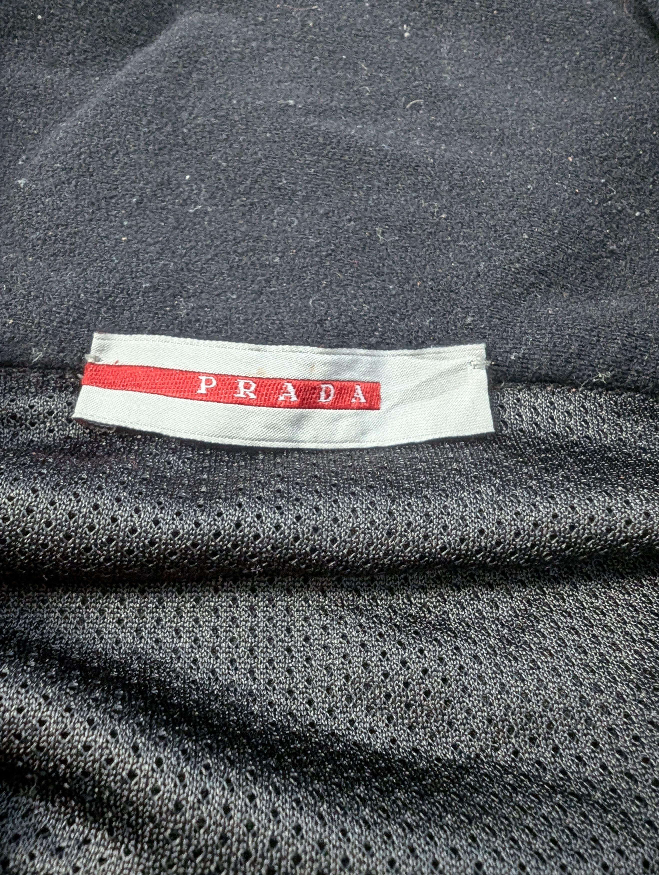 Prada Prada zippered sports shirt Size US XL / EU 56 / 4 - 5 Thumbnail