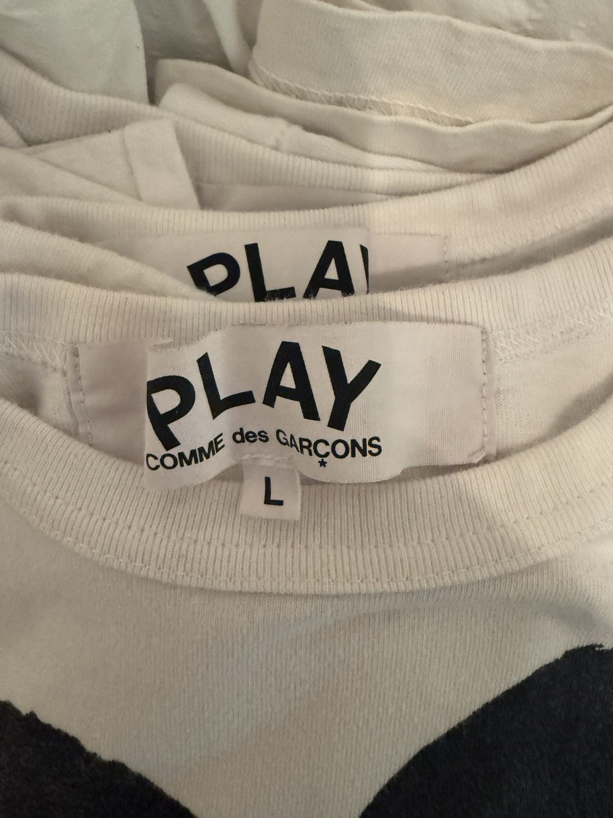 Comme des Garcons PLAY Comme des Garcons PLAY T shirt Size US L / EU 52-54 / 3 - 2 Thumbnail