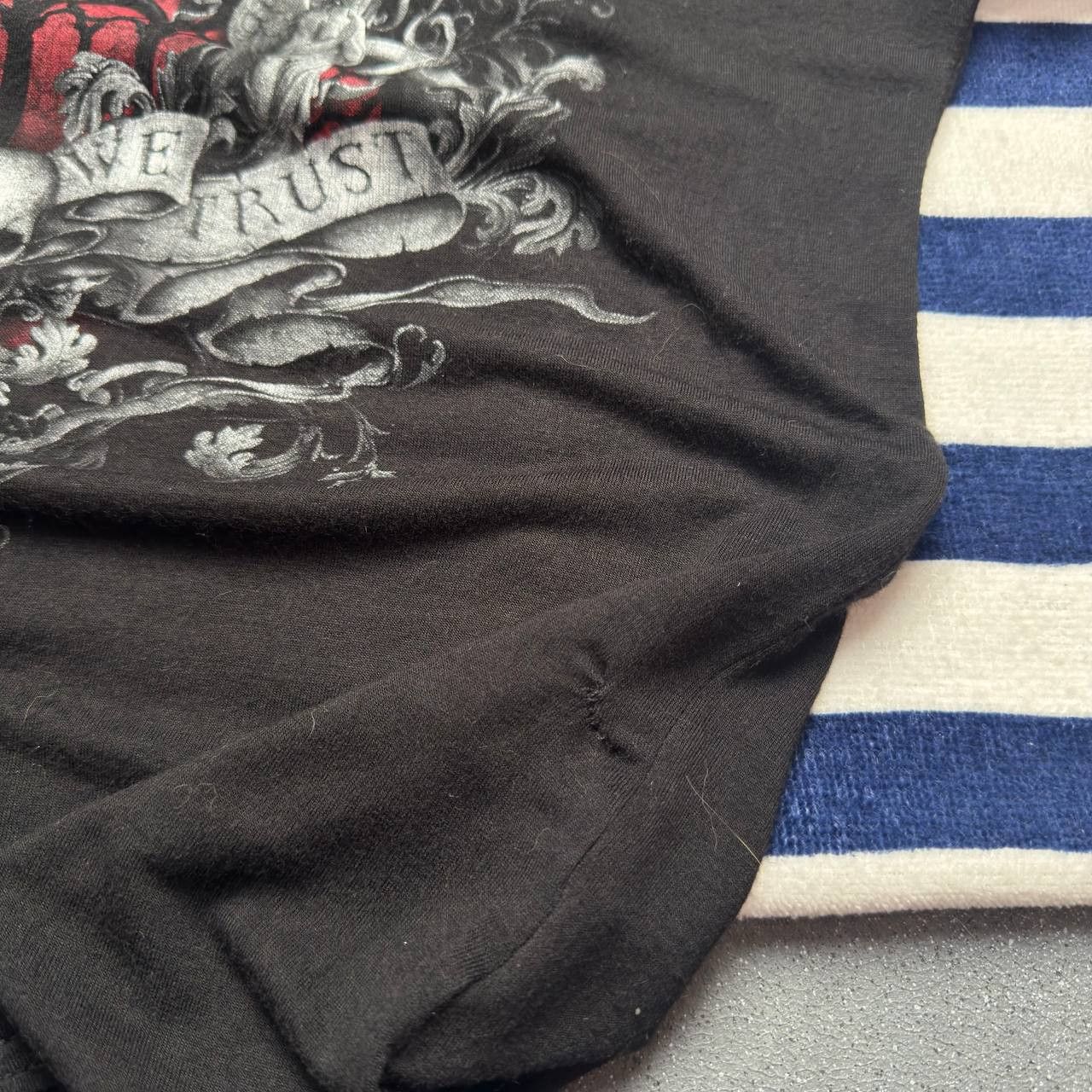 Japanese Brand × Vintage Spiral Direct Gothic Y2K T-Shirt Size XL / US 12-14 / IT 48-50 - 7 Thumbnail
