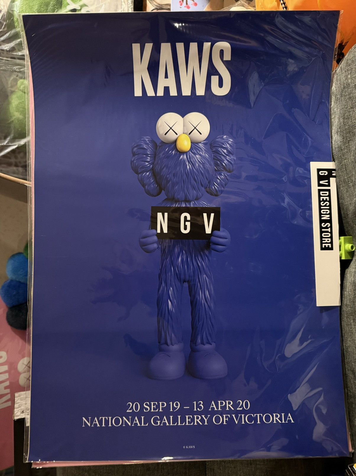Kaws KAWS x NGV BFF Exhibition Poster Pink Size ONE SIZE - 4 Thumbnail