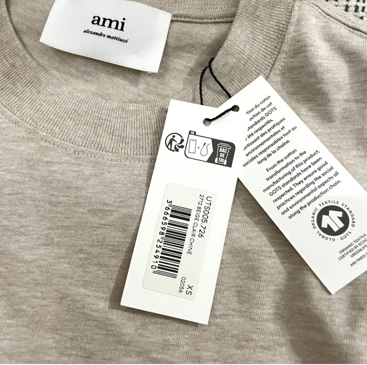 AMI T-shirt Ami Size XS / US 0-2 / IT 36-38 - 2 Thumbnail