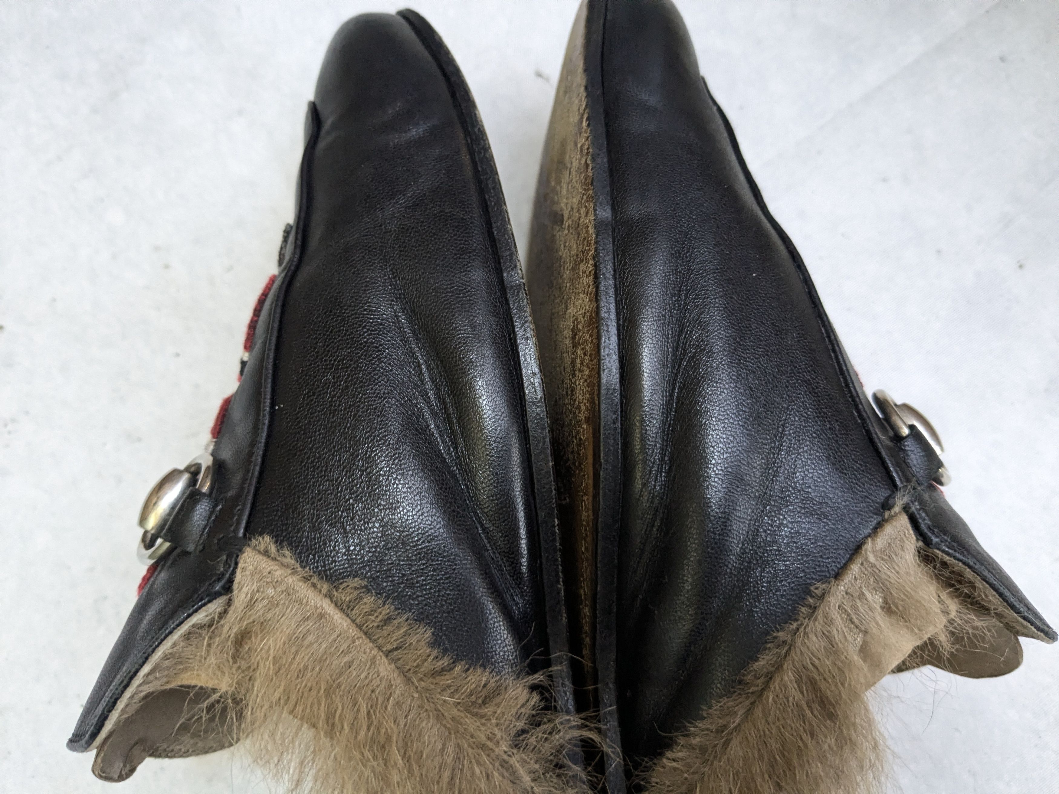 Gucci Gucci Princetown Horsebit Loafers Black 8.5 Leather Slip Ons Size US 8.5 / EU 41-42 - 6 Thumbnail