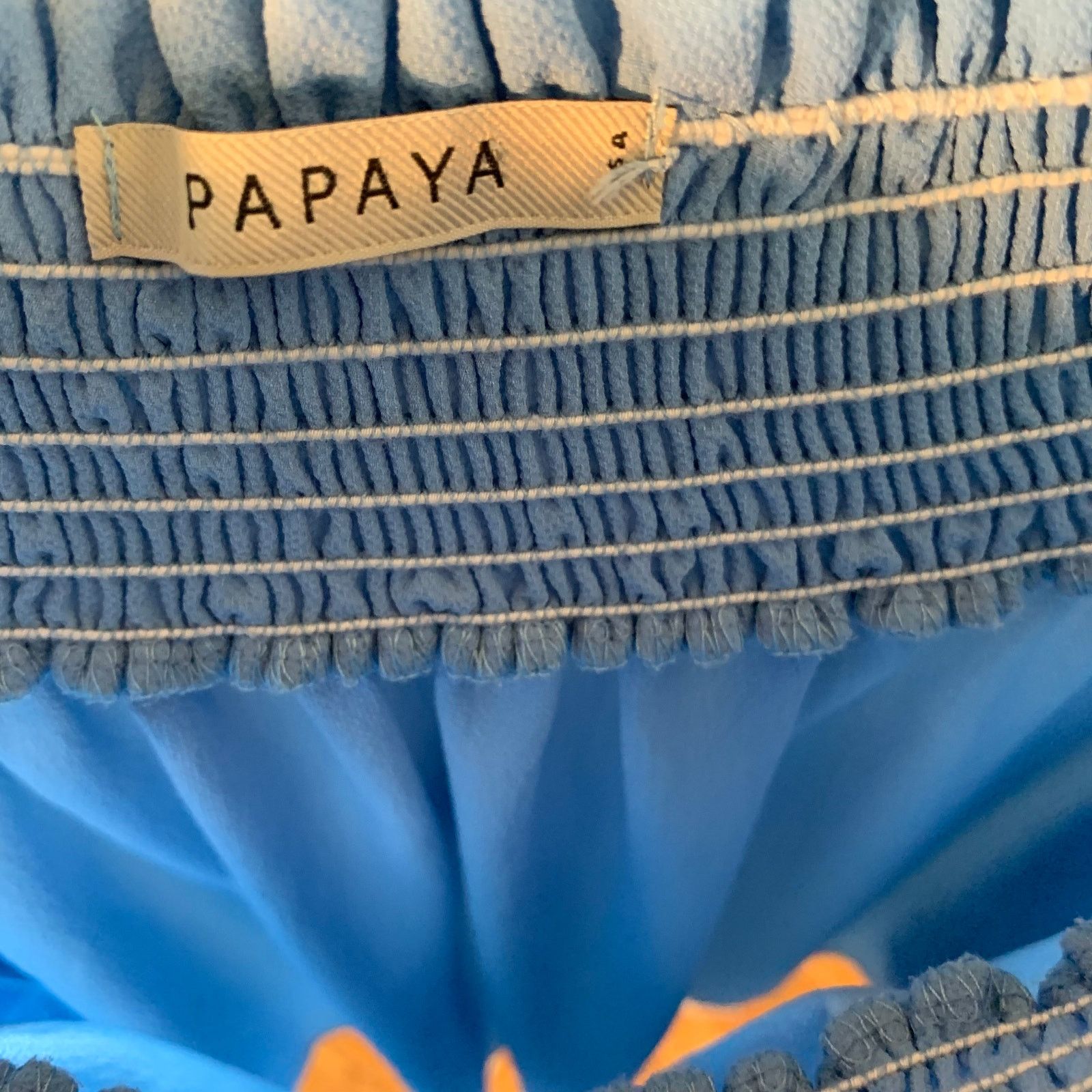 Other Papaya Cute Blue Top Size S Size S / US 4 / IT 40 - 6 Thumbnail