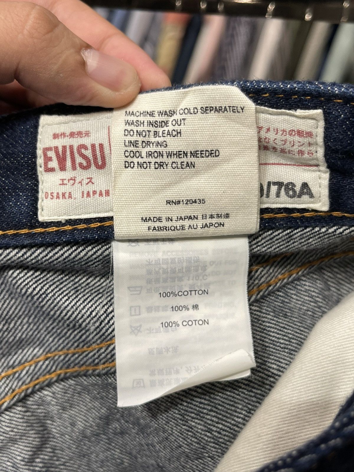 Evisu Evisu Seagull Japan Lot. 2010 Size US 31 - 11 Thumbnail