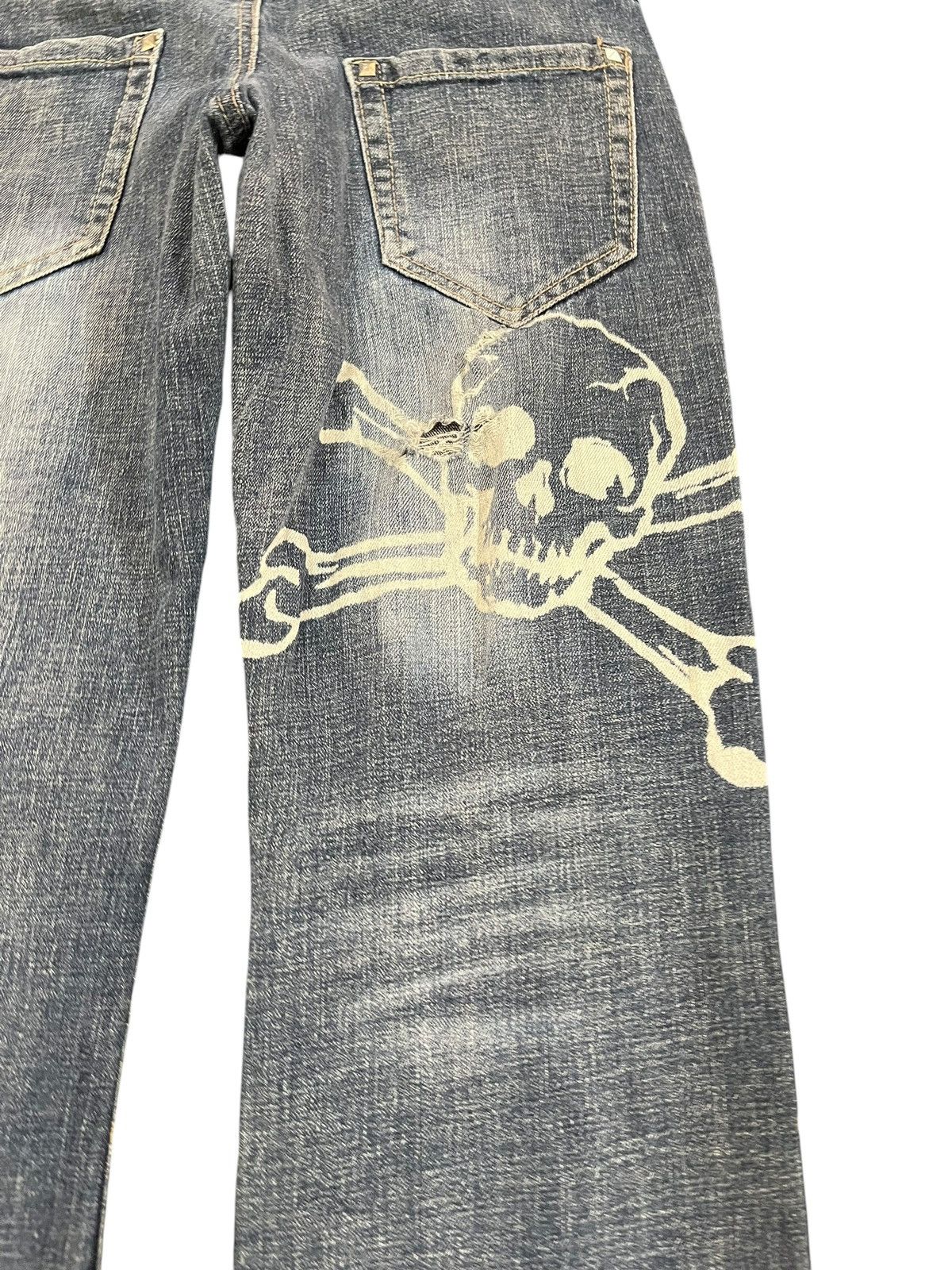 Japanese Brand × Seditionaries Vintage Japanese Brand Skeleton Island Seditionaries Dneim Size US 28 / EU 44 - 13 Thumbnail