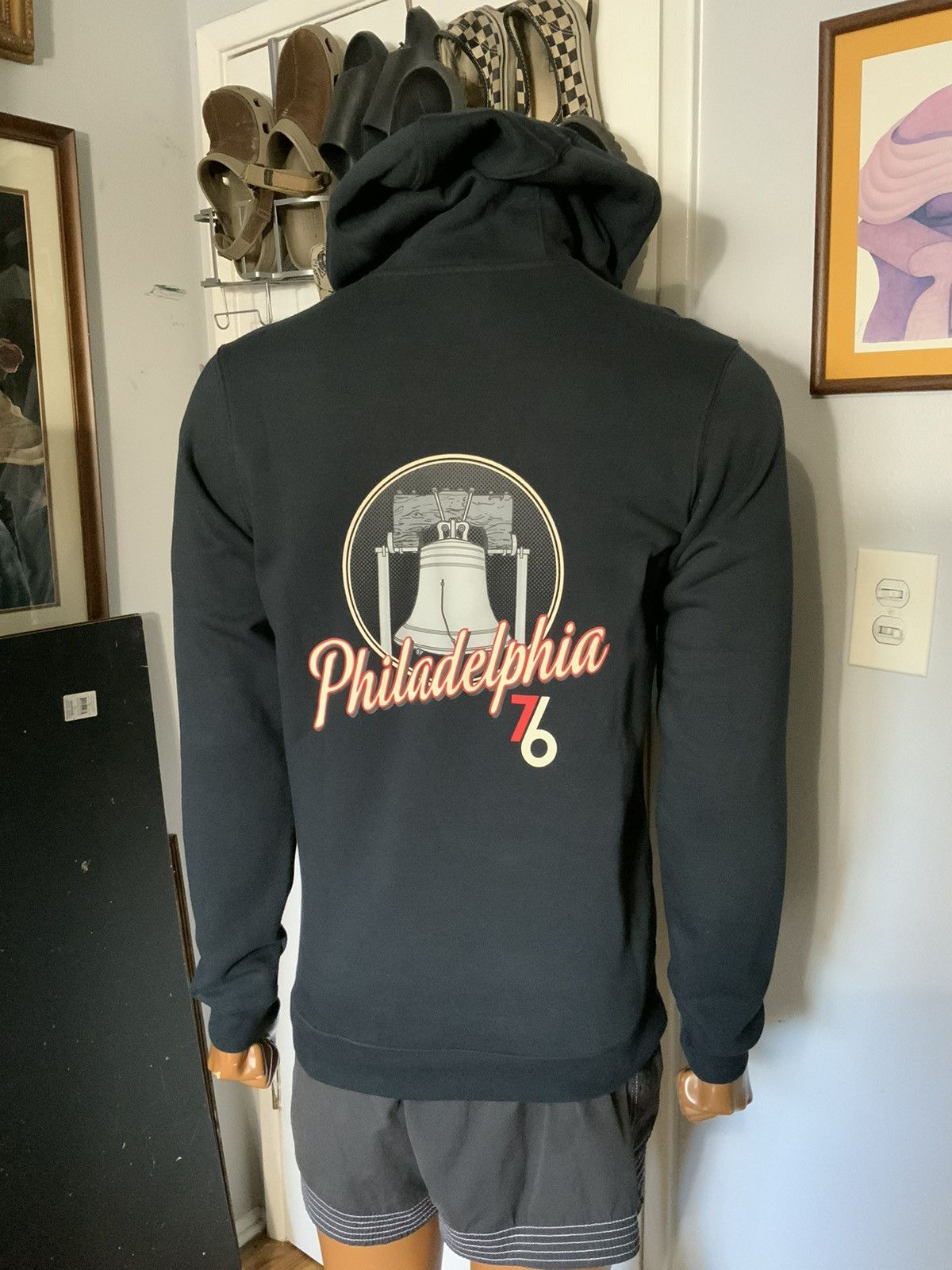 NBA × Nike Nike NBA Philadelphia 76ers City Edition Pullover Hoodie Size US S / EU 44-46 / 1 - 9 Thumbnail