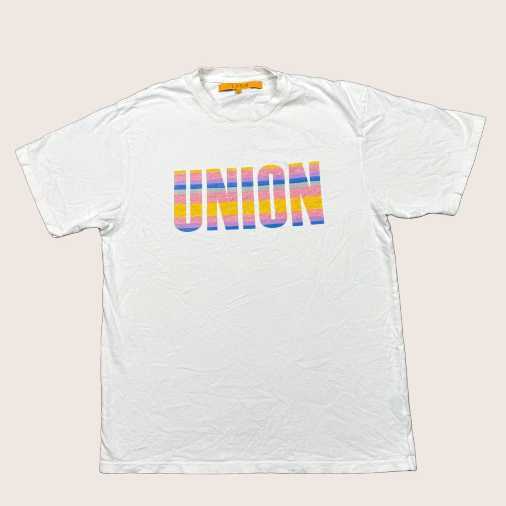 Union LA Union LA Shirt M White Short Sleeve Graphic Tee Streetwear Casual Size US M / EU 48-50 / 2 - 1 Thumbnail