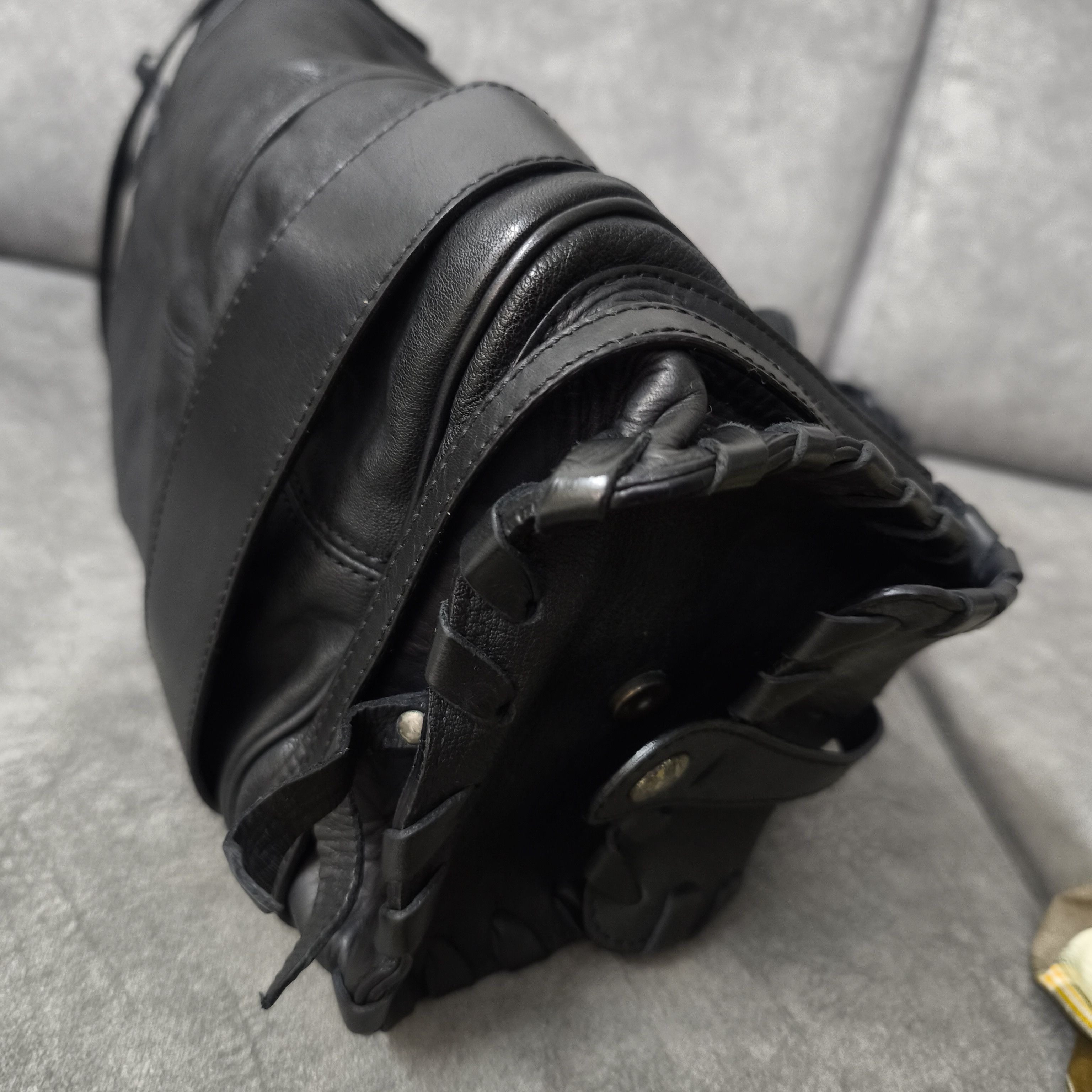 Chloe Chloe - 2000's - Phoebe Philo - Black Leather Silverado Bag Size ONE SIZE - 6 Thumbnail