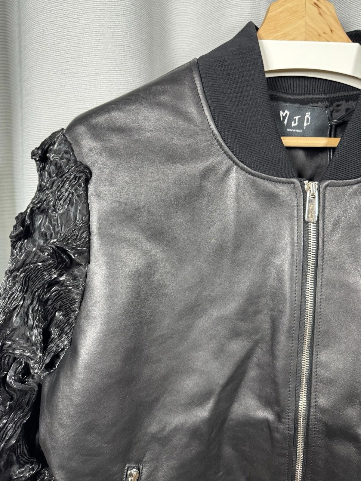 Other MJB Marc Jacques Burton Spiked Nappa Leather Bomber Jacket Size US L / EU 52-54 / 3 - 5 Thumbnail
