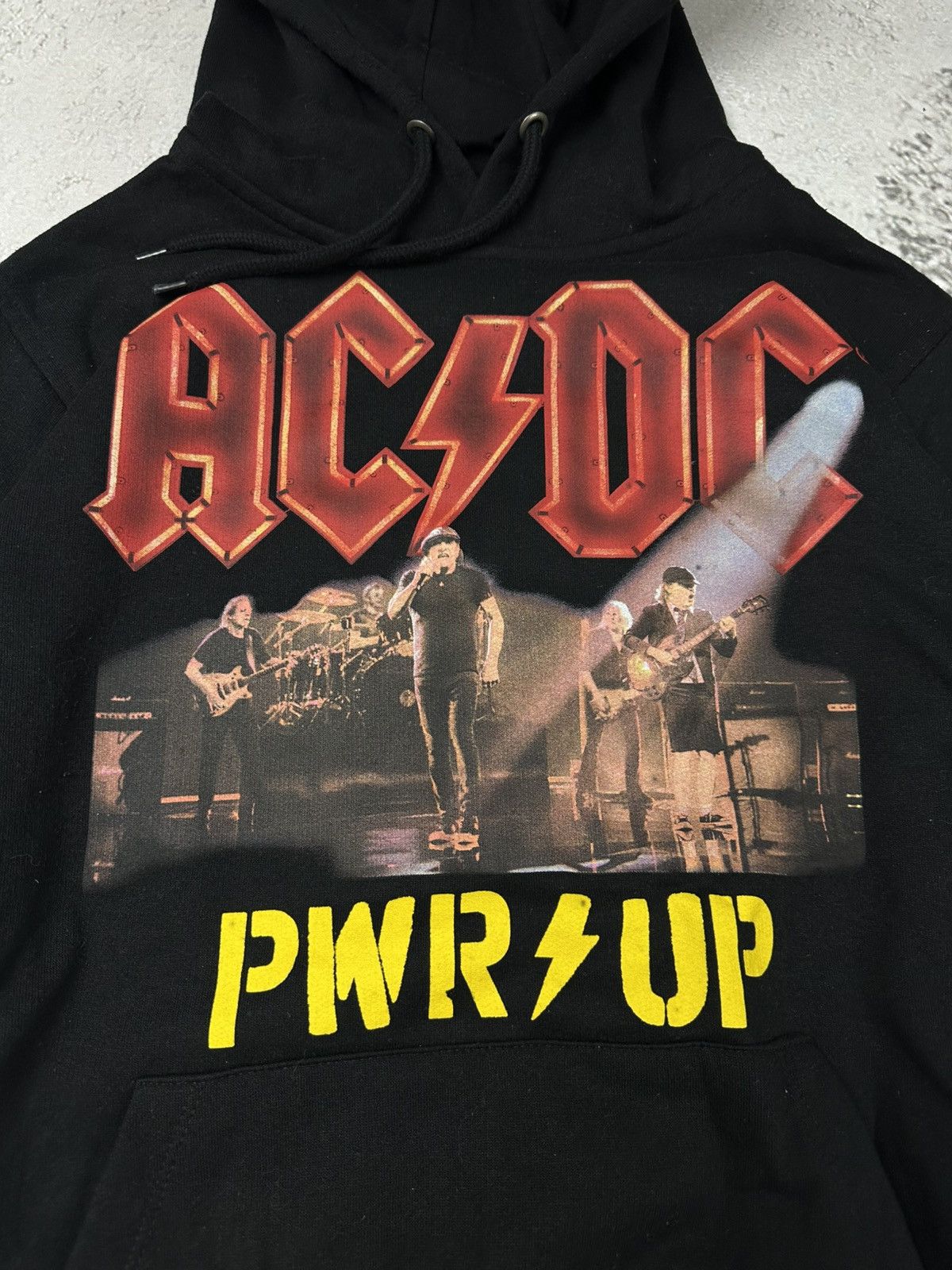 AC/DC 2022 AC/DC Power Up Album Rock Band Black Hoodie Concert Size US M / EU 48-50 / 2 - 2 Thumbnail