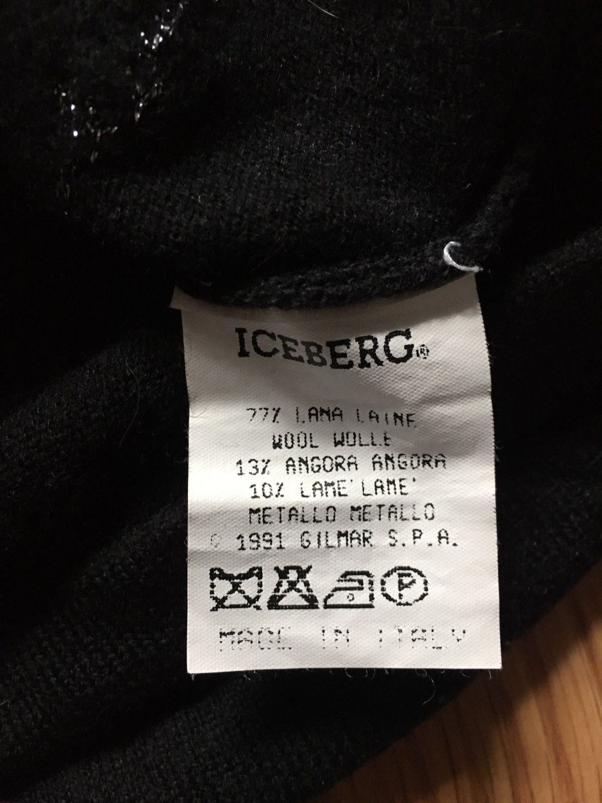 Iceberg ICEBERG Vintage 1991 Gilmar Rare Seals Pullover Sweater IT42 Size M / US 6-8 / IT 42-44 - 13 Thumbnail