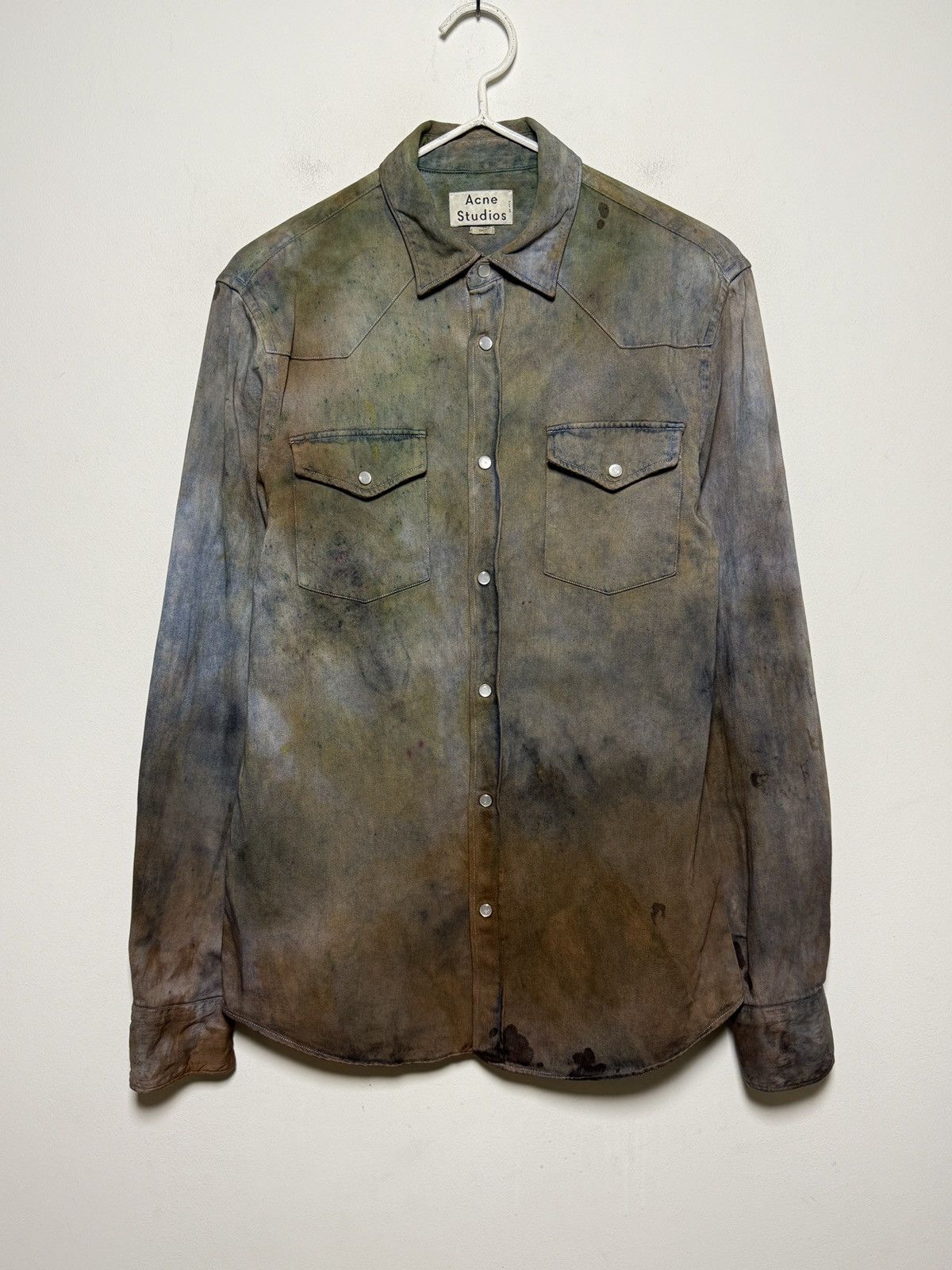 Acne Studios acne studios mechanik denim western shirt Size US M / EU 48-50 / 2 - 1 Thumbnail