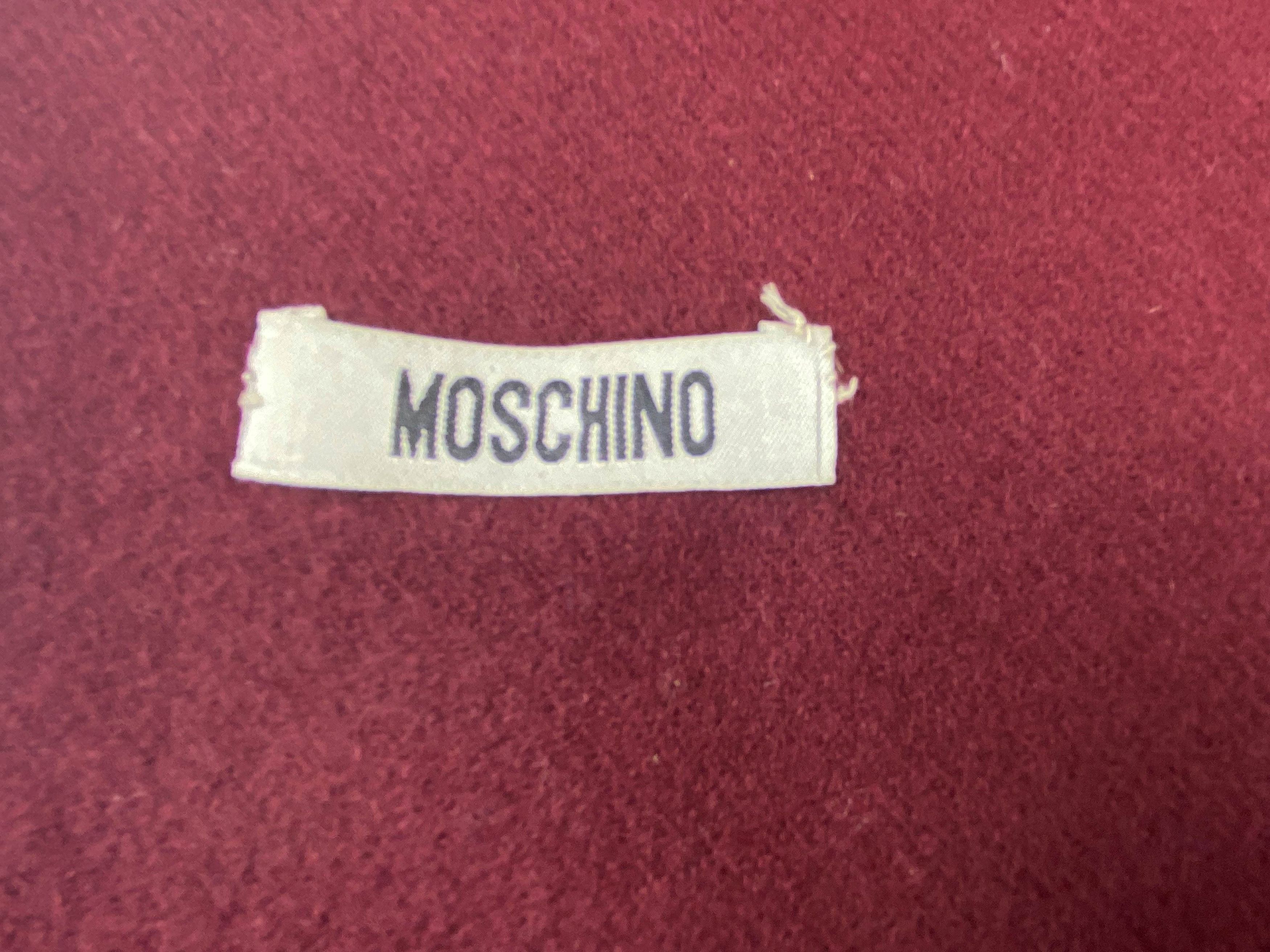 Moschino × Vintage Moschino Embroided Vintage Scarf Size ONE SIZE - 6 Thumbnail