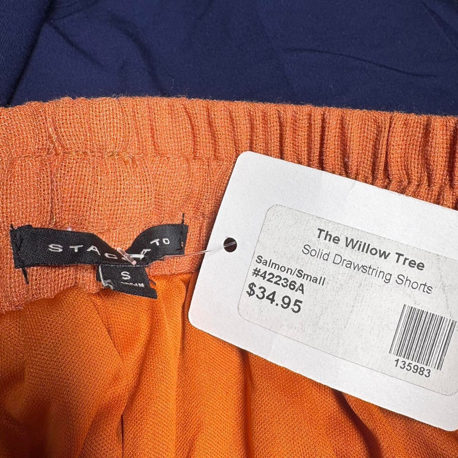 Other Staccato nwt orange linen cotton Size 26" / US 2 / IT 38 - 4 Thumbnail