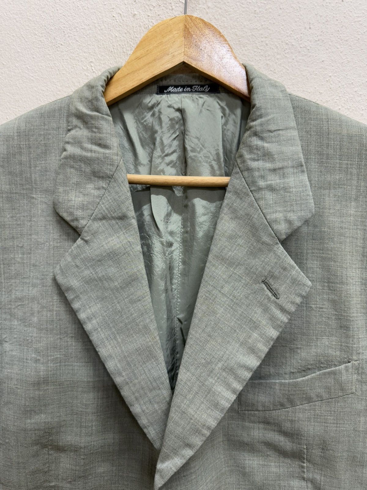 Giorgio Armani Giorgio Armani Le Collezioni Linen Balzers Size 42S - 17 Thumbnail