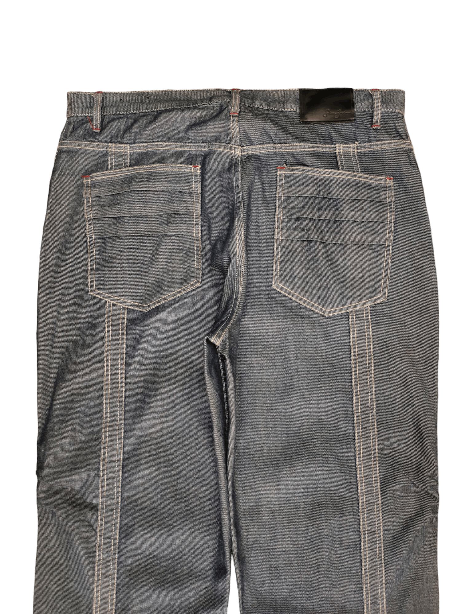 Sean John Sean John Embroidered Wide Leg Denim Y2k Jnco Baggy Jeans Size US 38 / EU 54 - 12 Thumbnail