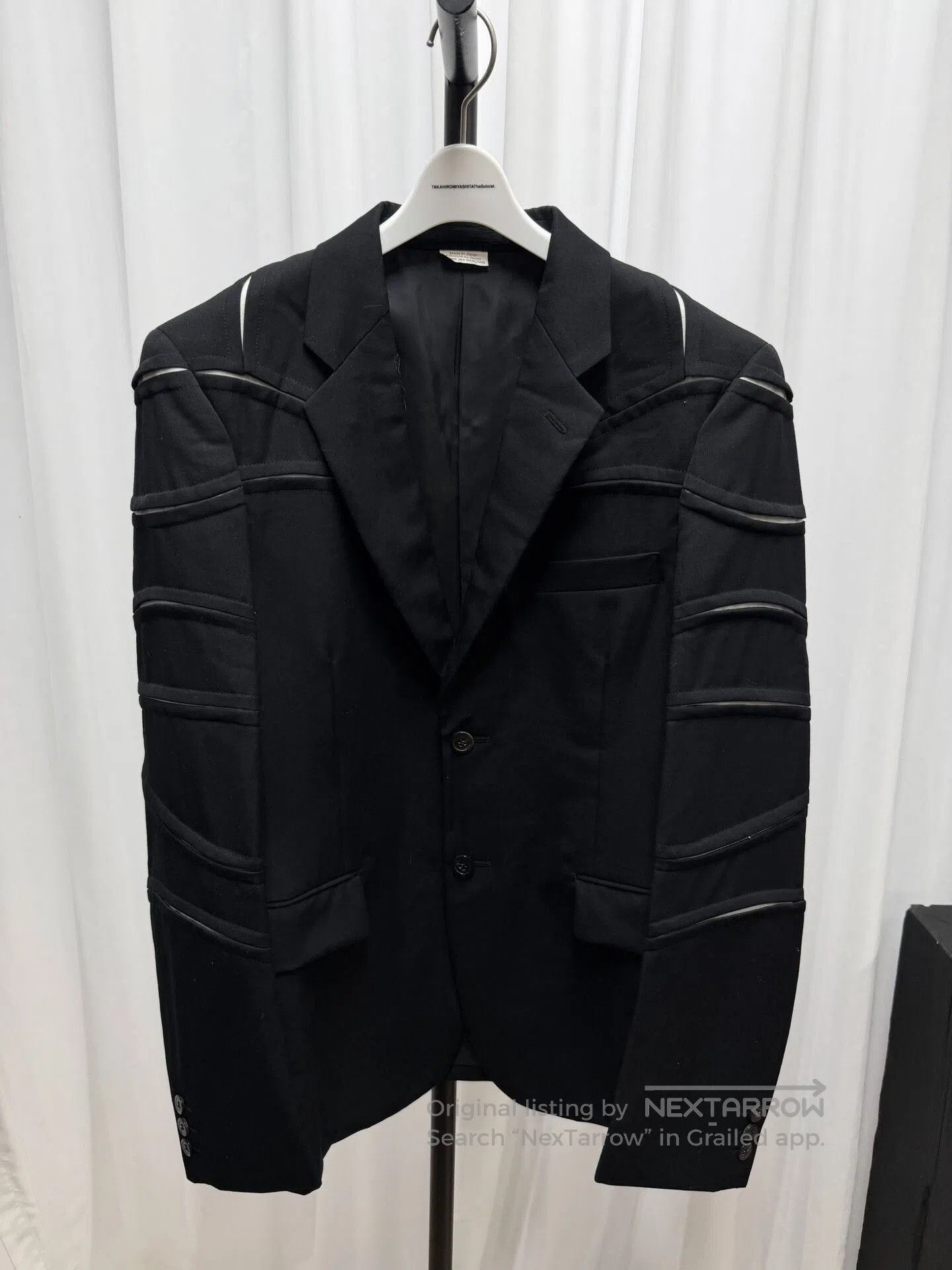 Comme des Garcons Homme Plus Comme des Garcons Spiral Structure Blazer. Size US M / EU 48-50 / 2 - 1 Thumbnail