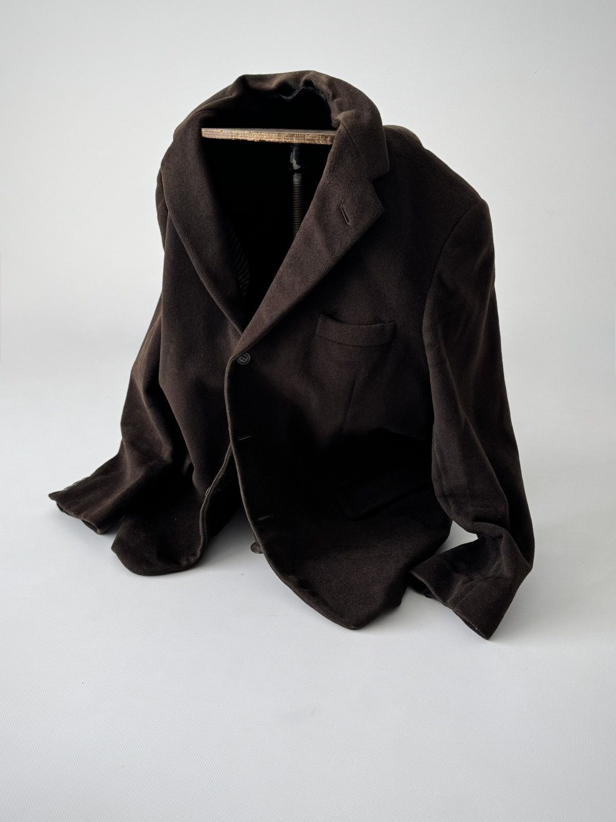 Vintage Vintage 1930s German Work Wool Brown Jacket Size US M / EU 48-50 / 2 - 1 Thumbnail