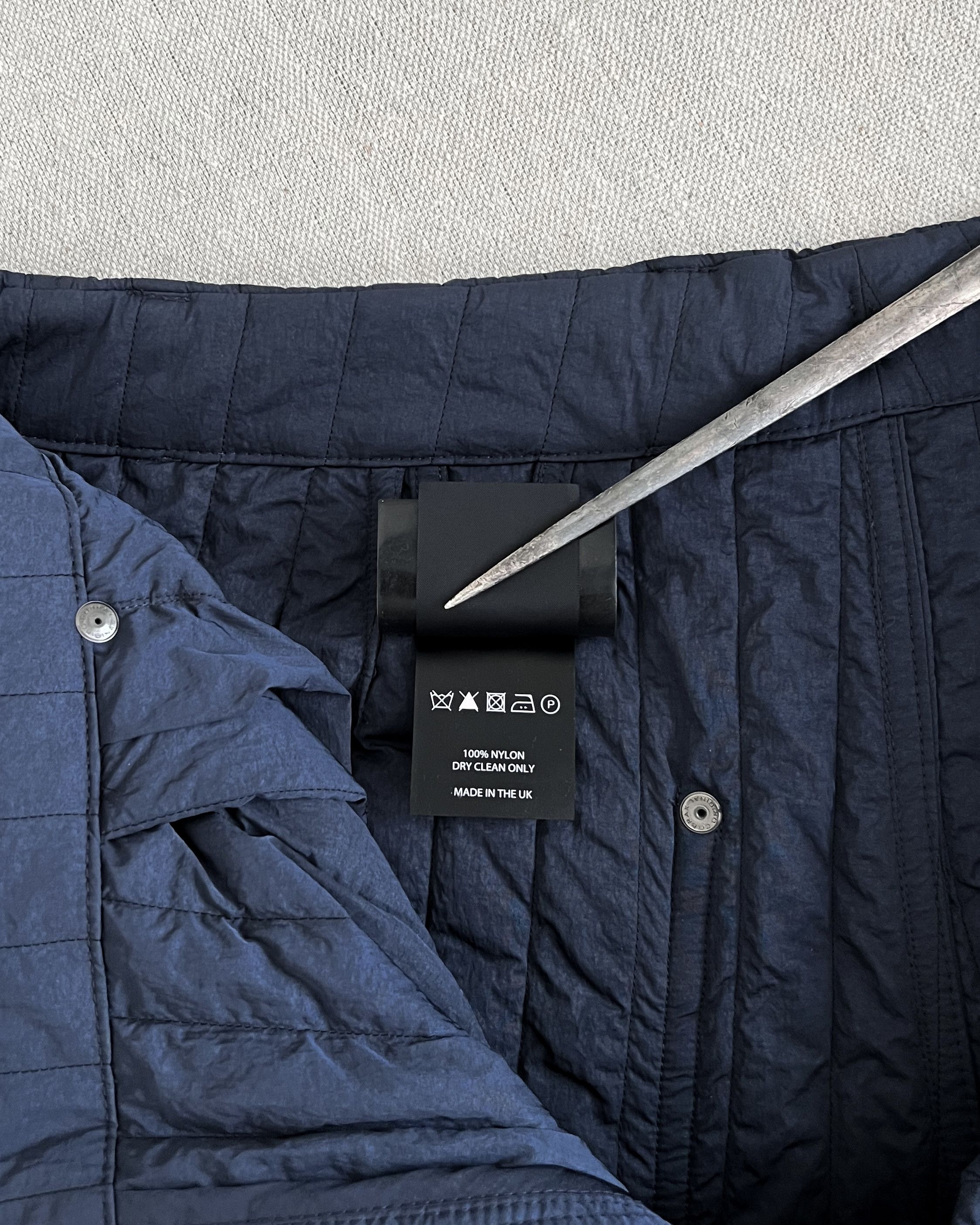 Craig Green S/S16 Runway Two-Piece Navy Quilted Nylon Work Suit Size 38R - 20 Thumbnail