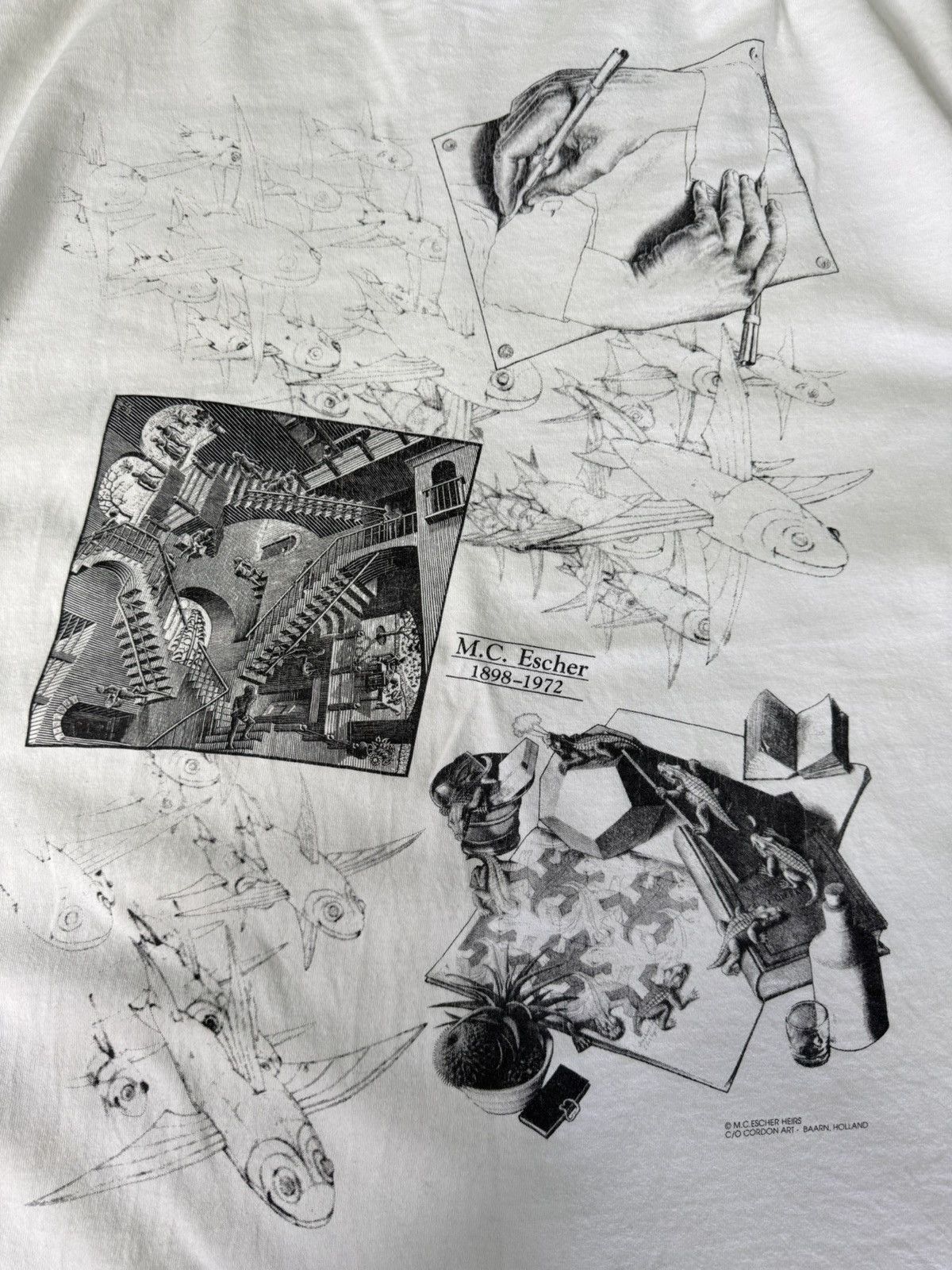Vintage VTG M.C. Escher 90s Size US XL / EU 56 / 4 - 6 Thumbnail