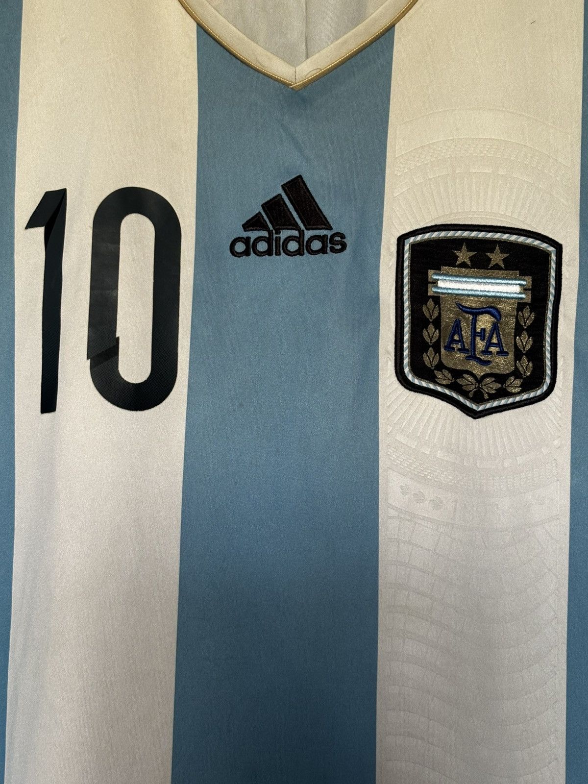 Adidas Adidas Argentina 2011/13 Football World Cup MessiJersey Size US M / EU 48-50 / 2 - 4 Thumbnail