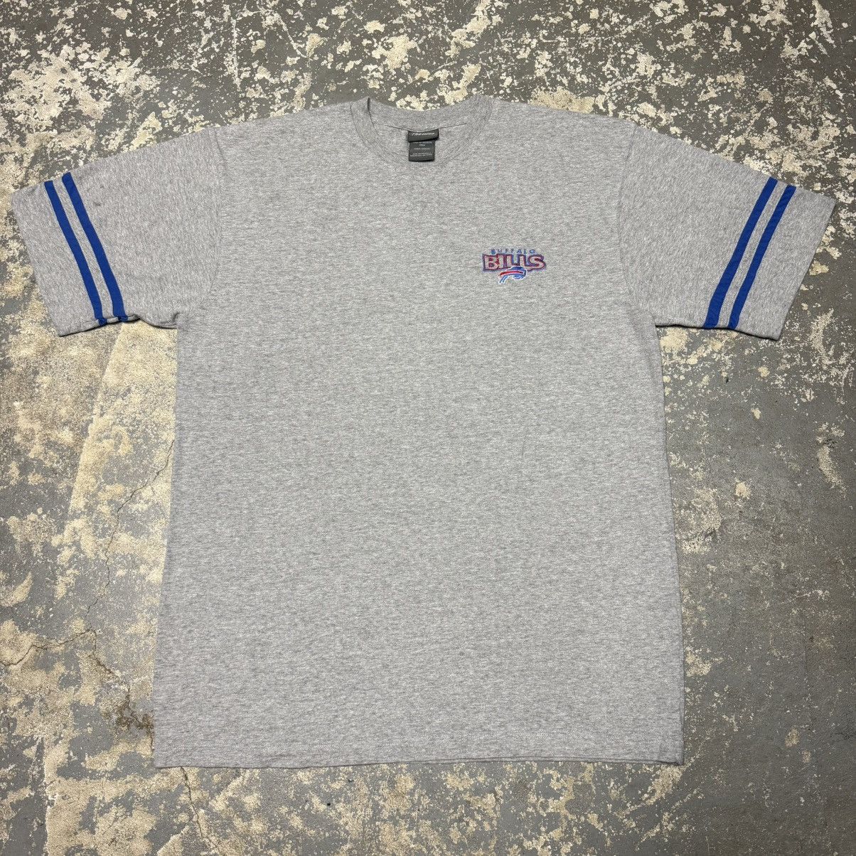 Other Vintage The Edge Buffalo Bills Embroidered NFL Grey Tshirt Size US L / EU 52-54 / 3 - 1 Thumbnail