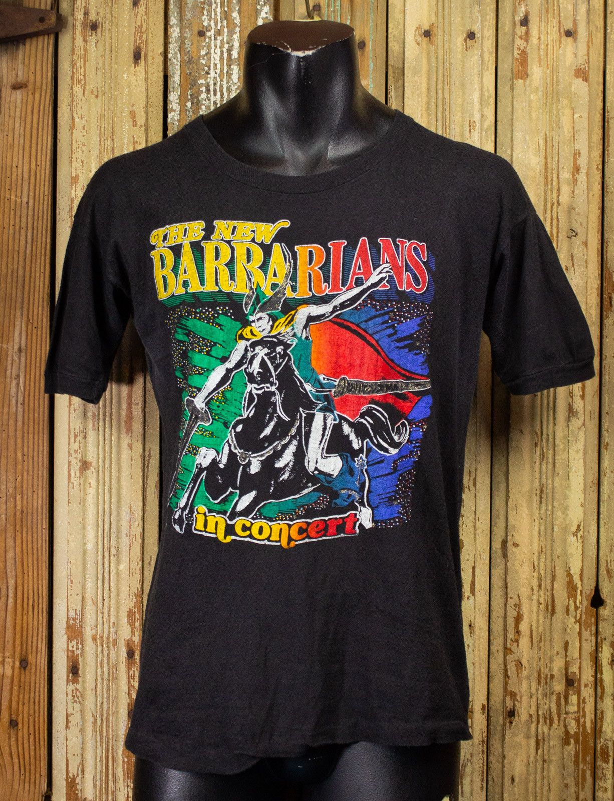 Band Tees × Vintage Vintage New Barbarians Live Concert T Shirt 1979 Size US M / EU 48-50 / 2 - 1 Thumbnail