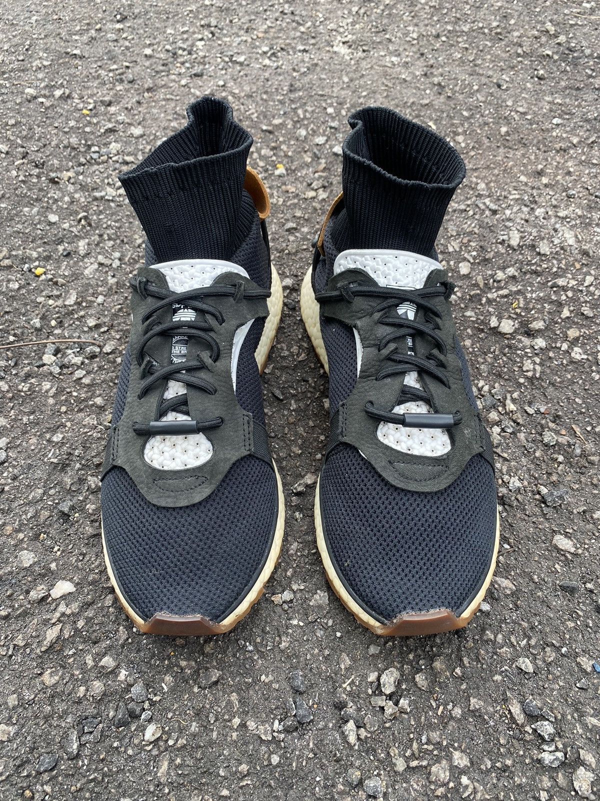 Adidas × Alexander Wang Adidas AW Alexander Wang Run Black Size US 8.5 / EU 41-42 - 3 Thumbnail