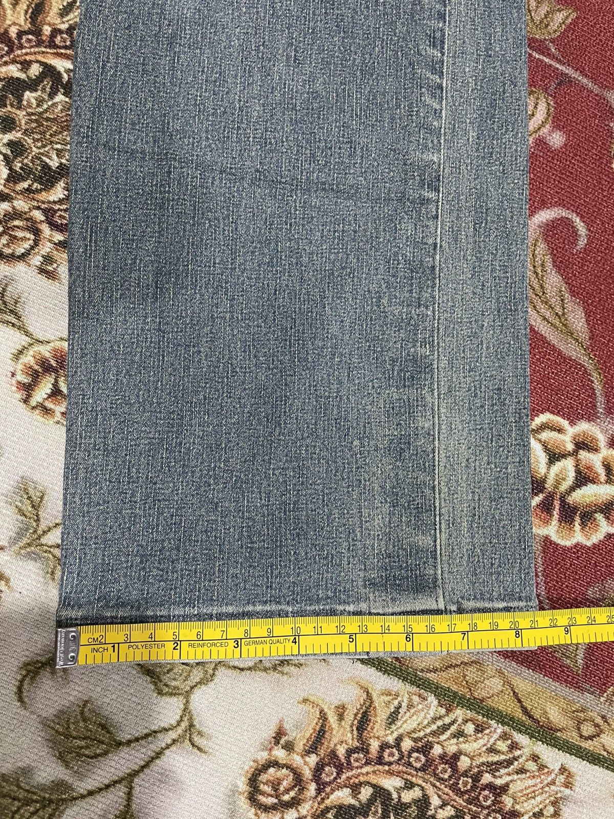 If Six Was Nine × Le Grande Bleu (L.G.B.) × Tornado Mart Vintage Tornado Mart Tribal Denim Pants Size US 31 - 15 Thumbnail
