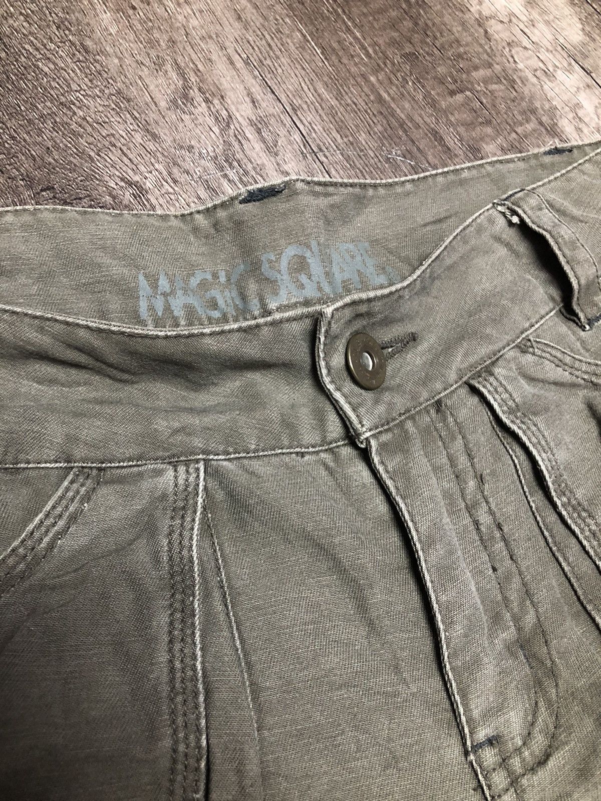 Designer × Japanese Brand Vintage Magic Square Cargo Pant Multi Pocket Size US 29 - 17 Thumbnail