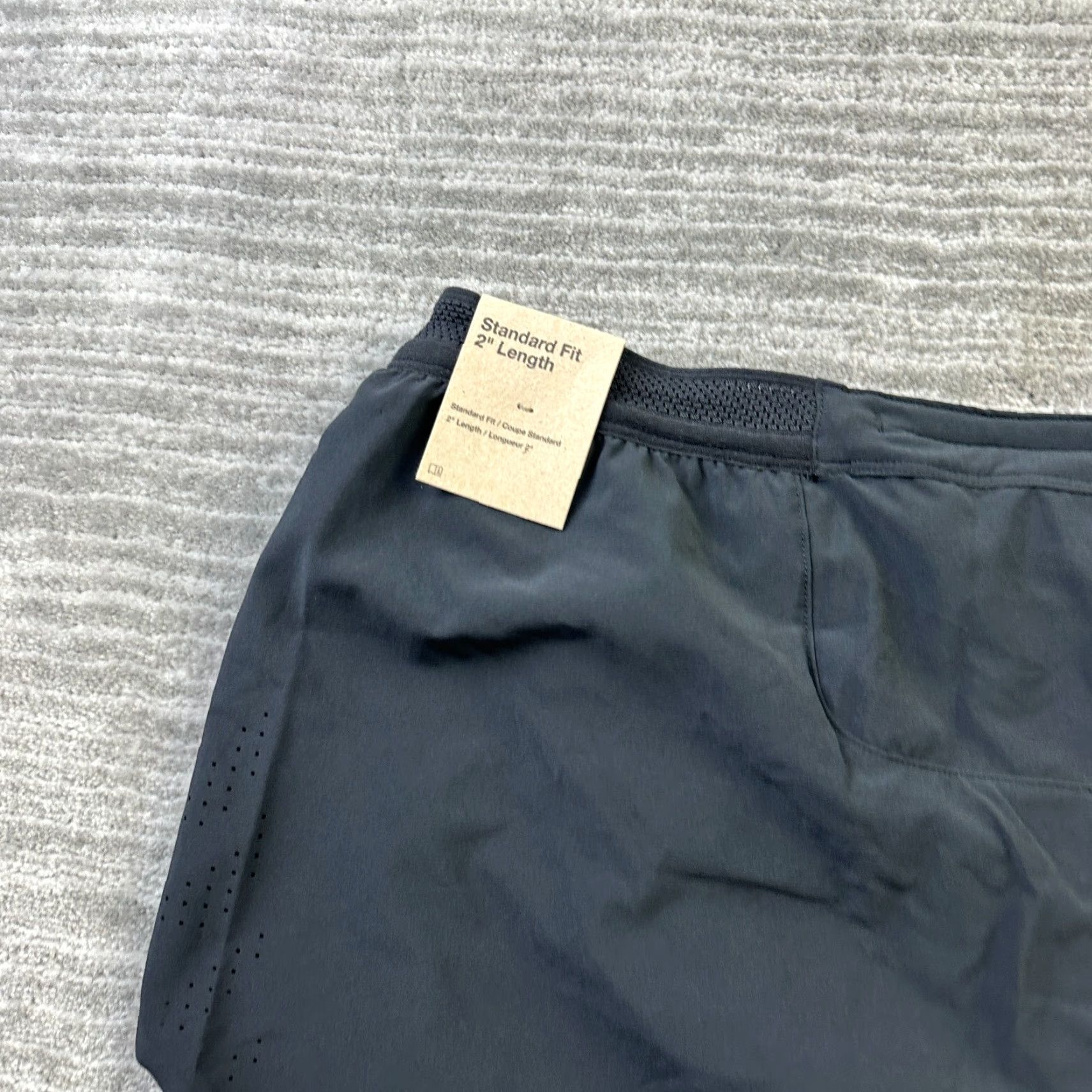 Nike Nike Aeroswift Shorts Mens Large Black 2" Running Dri Fit Racing Size US 33 - 3 Thumbnail