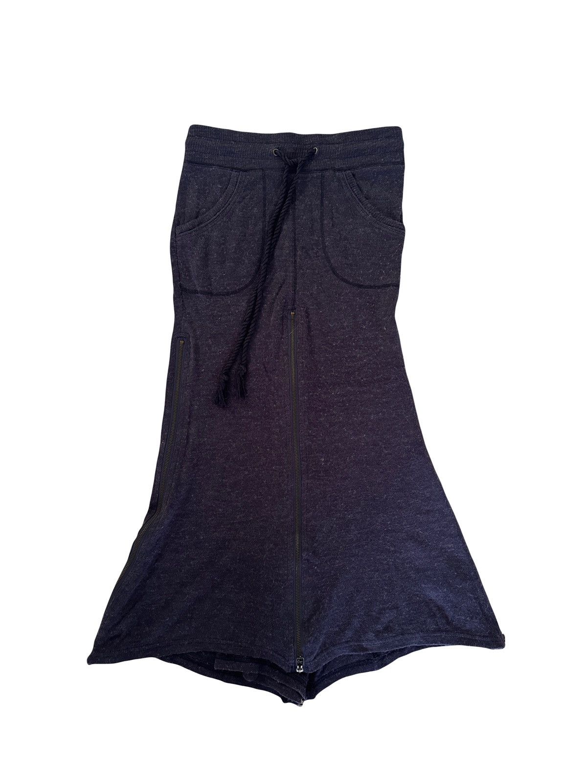 If Six Was Nine GOA spider web zipper cargo skirt Size 29" - 1 Thumbnail