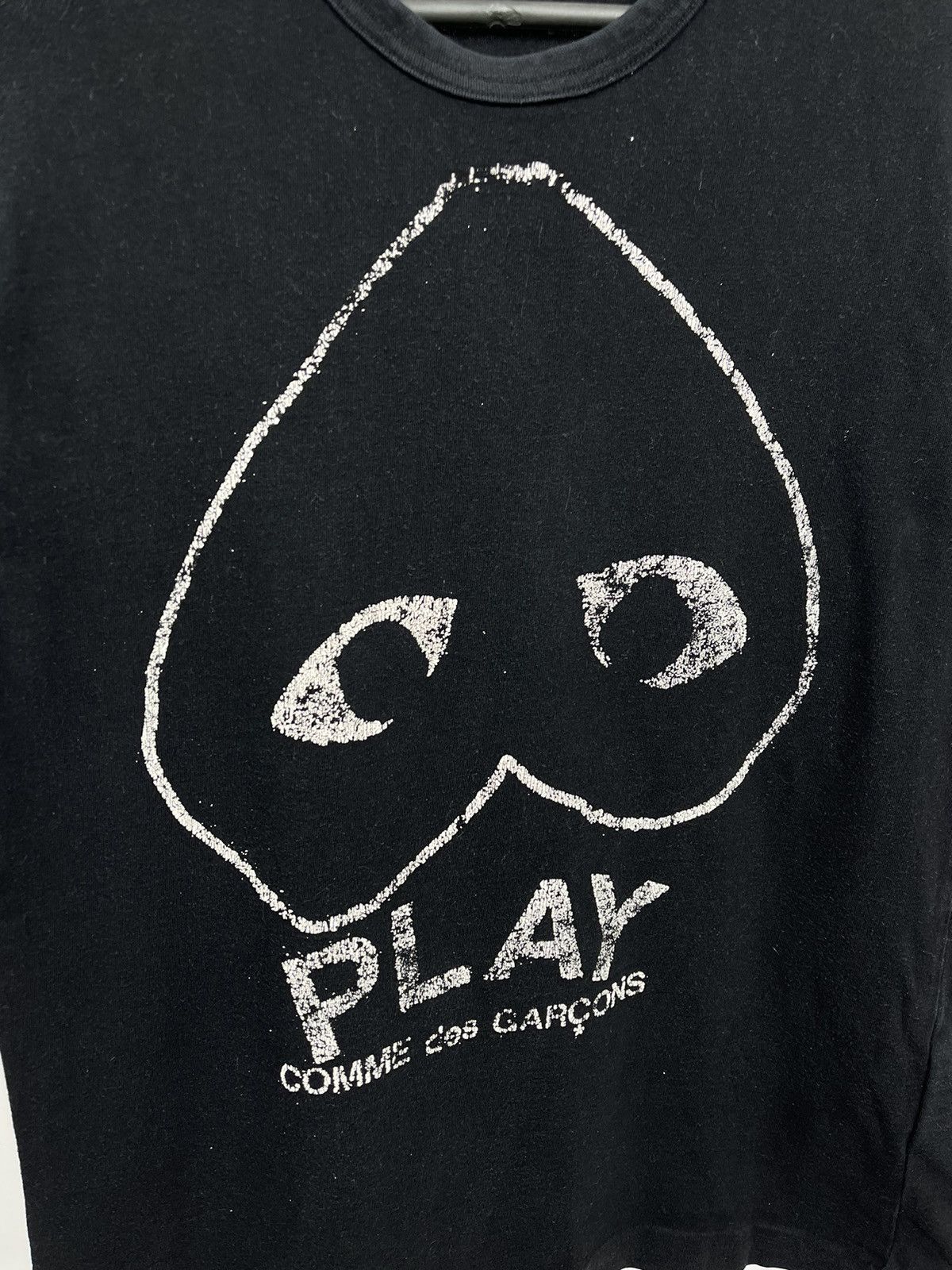 Comme des Garcons COMME des GARCONS Play Black Play T-Shirt Size M Big Logo Size US M / EU 48-50 / 2 - 4 Thumbnail